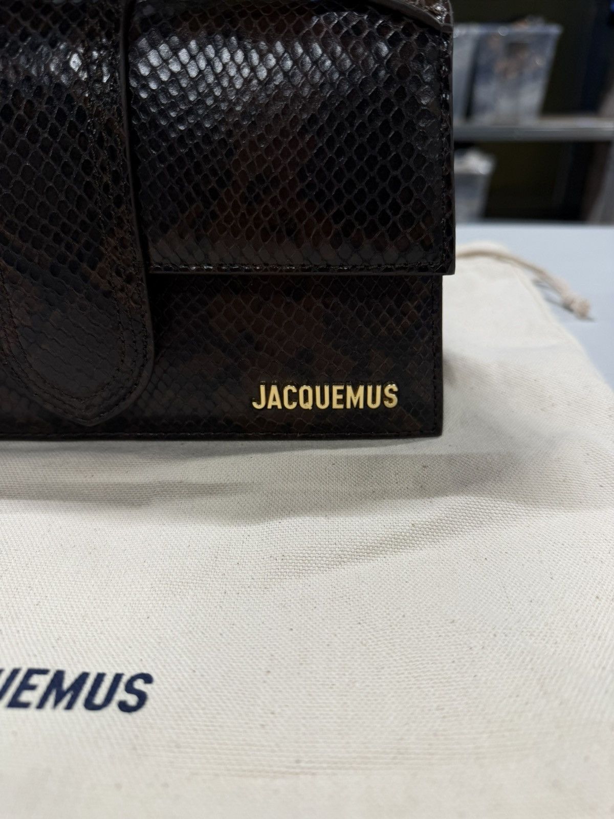 Jacquemus Jacquemus Le Grand Bambino Shoulder Bag NEW 1300$ Size ONE SIZE - 2 Thumbnail