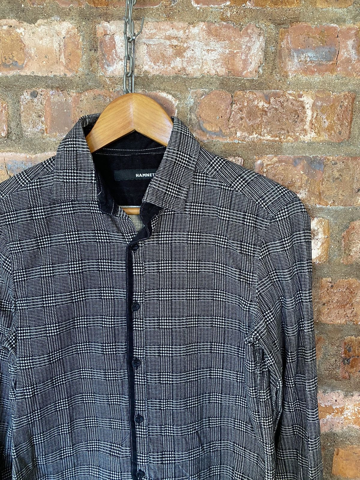 Japanese Brand × Katharine Hamnett London × PPFM 2000s Hamnett velour button shirt Size US S / EU 44-46 / 1 - 5 Thumbnail