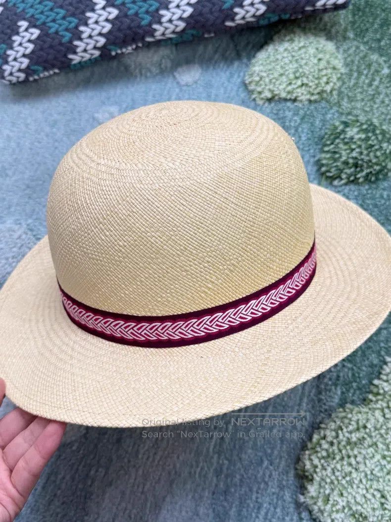 Hermes Hermes size 58 Straw Hat Size ONE SIZE - 3 Thumbnail