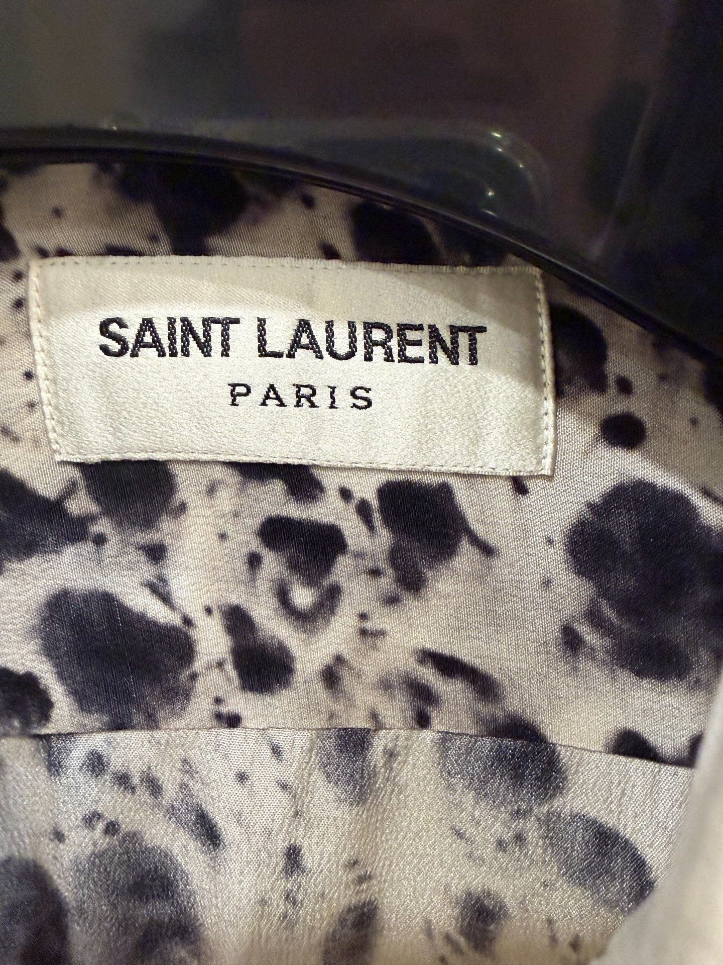 Saint Laurent Paris Saint Laurent Classic Snow Shirt Size US L / EU 52-54 / 3 - 4 Thumbnail