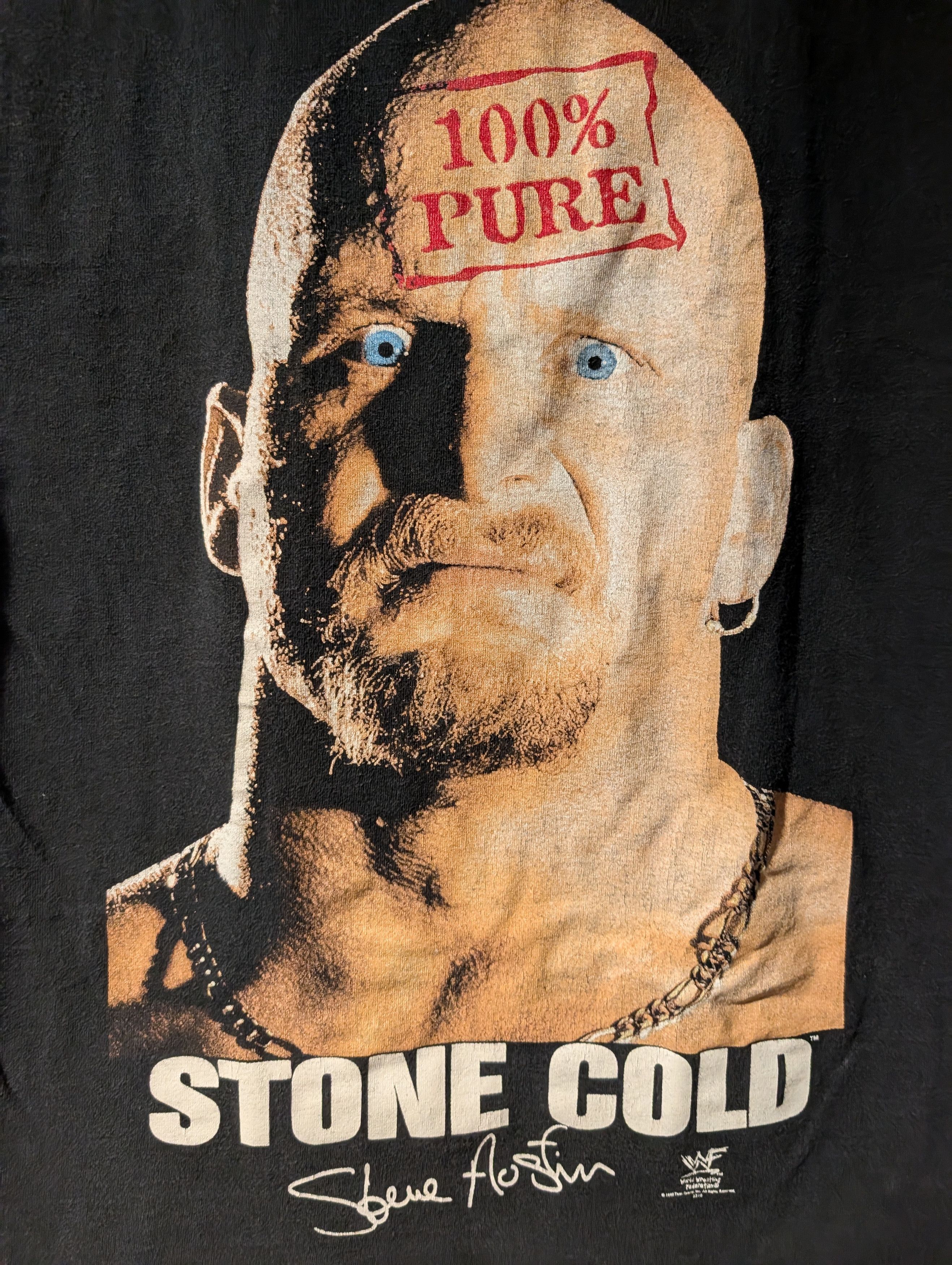 WWE Vintage Stone Cold Steve Austin 100% Pure T Shirt Austin Size US M / EU 48-50 / 2 - 2 Thumbnail