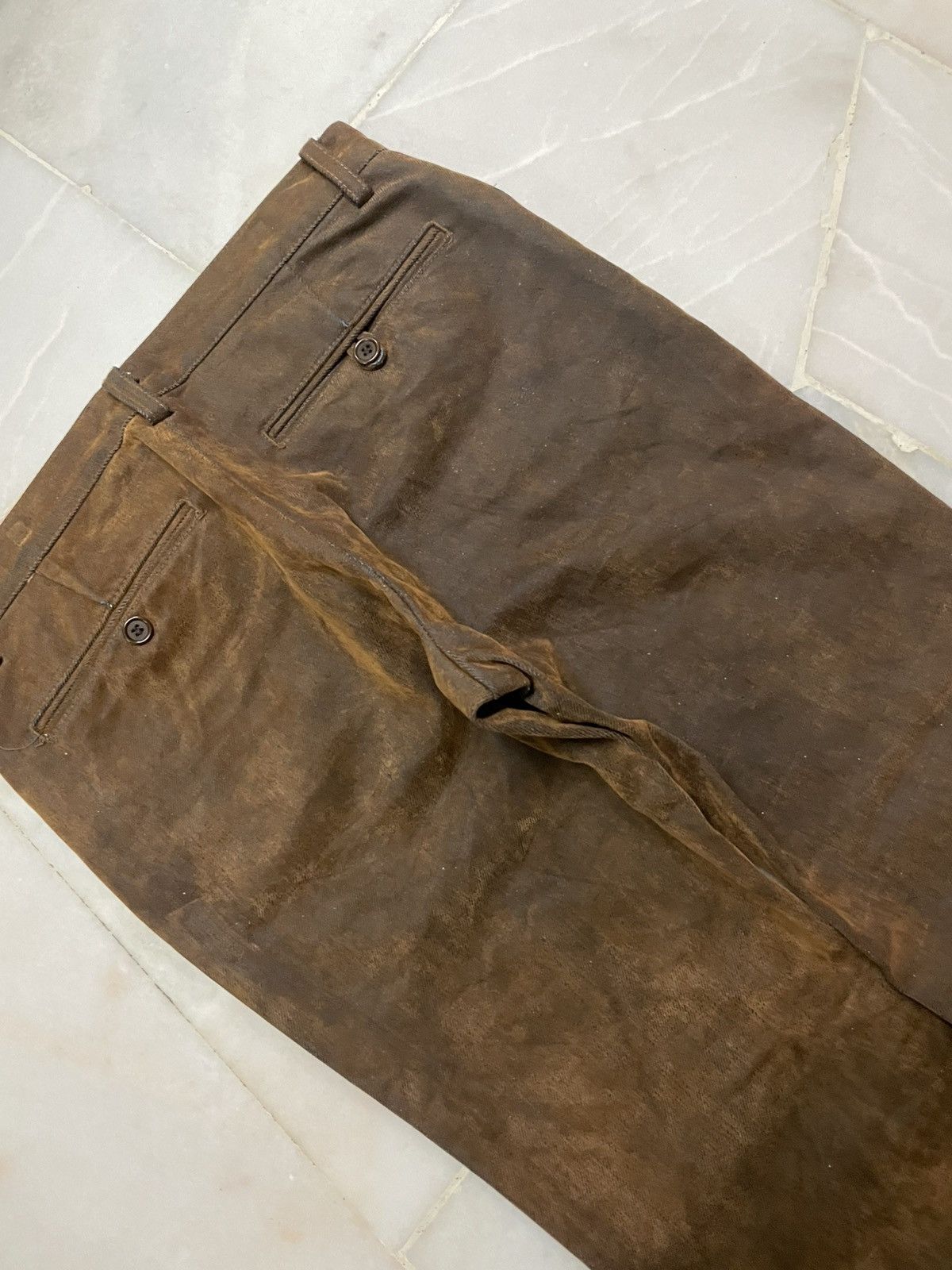 Vintage Flare💥90s Adam Et Rope Workwear Vintage Fades Rare Pants Size US 29 - 20 Thumbnail