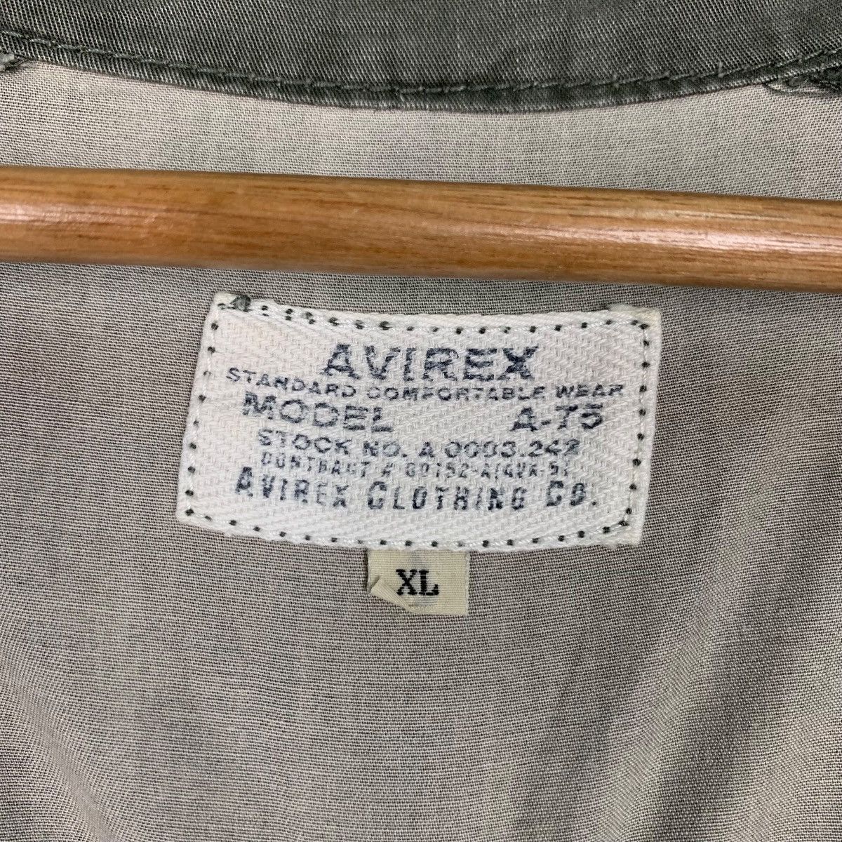 Avirex AVIREX Surplus Bondage Short Sleeve Jacket #0154-C8 Size US XL / EU 56 / 4 - 17 Thumbnail