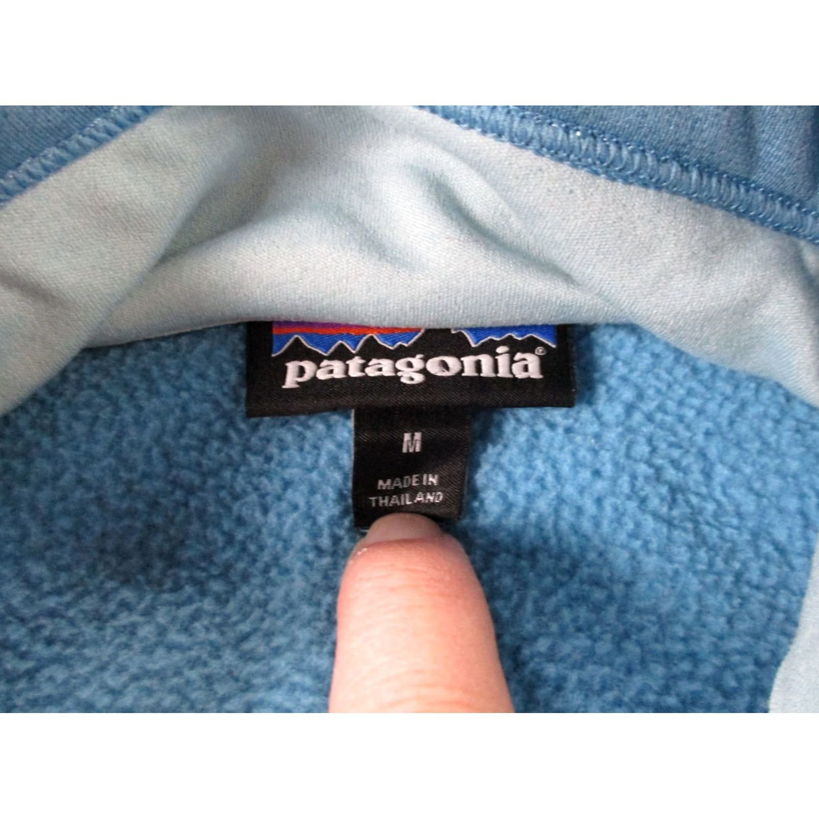 Patagonia Patagonia Jacket Women M Blue Tech Fleece Lined Hoody Hiking Outdoor 25940 Size M / US 6-8 / IT 42-44 - 6 Thumbnail