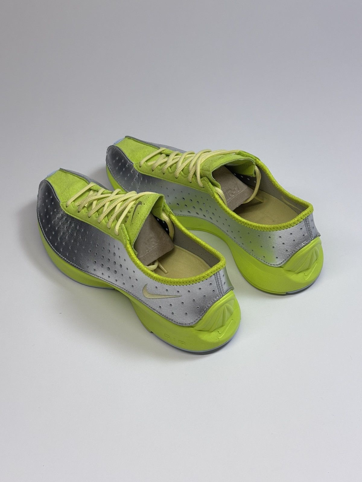 Nike 🍋🍋‍🟩Nike Air Superfly Cyber/Lemon Size US 10 / EU 43 - 4 Thumbnail