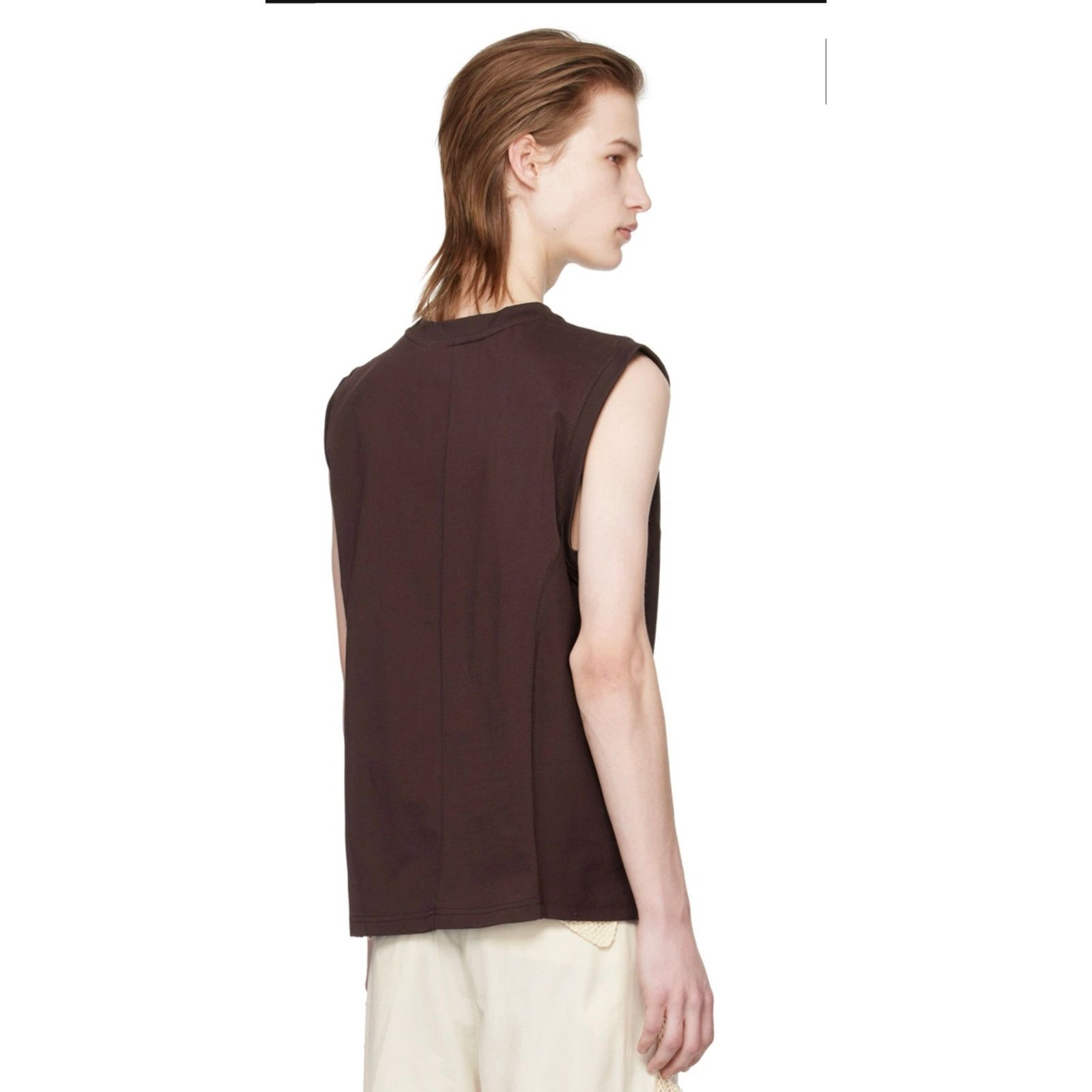 Heliot Emil HELIOT EMIL Burgundy Ecdysis Tank Top size S Size US S / EU 44-46 / 1 - 3 Thumbnail