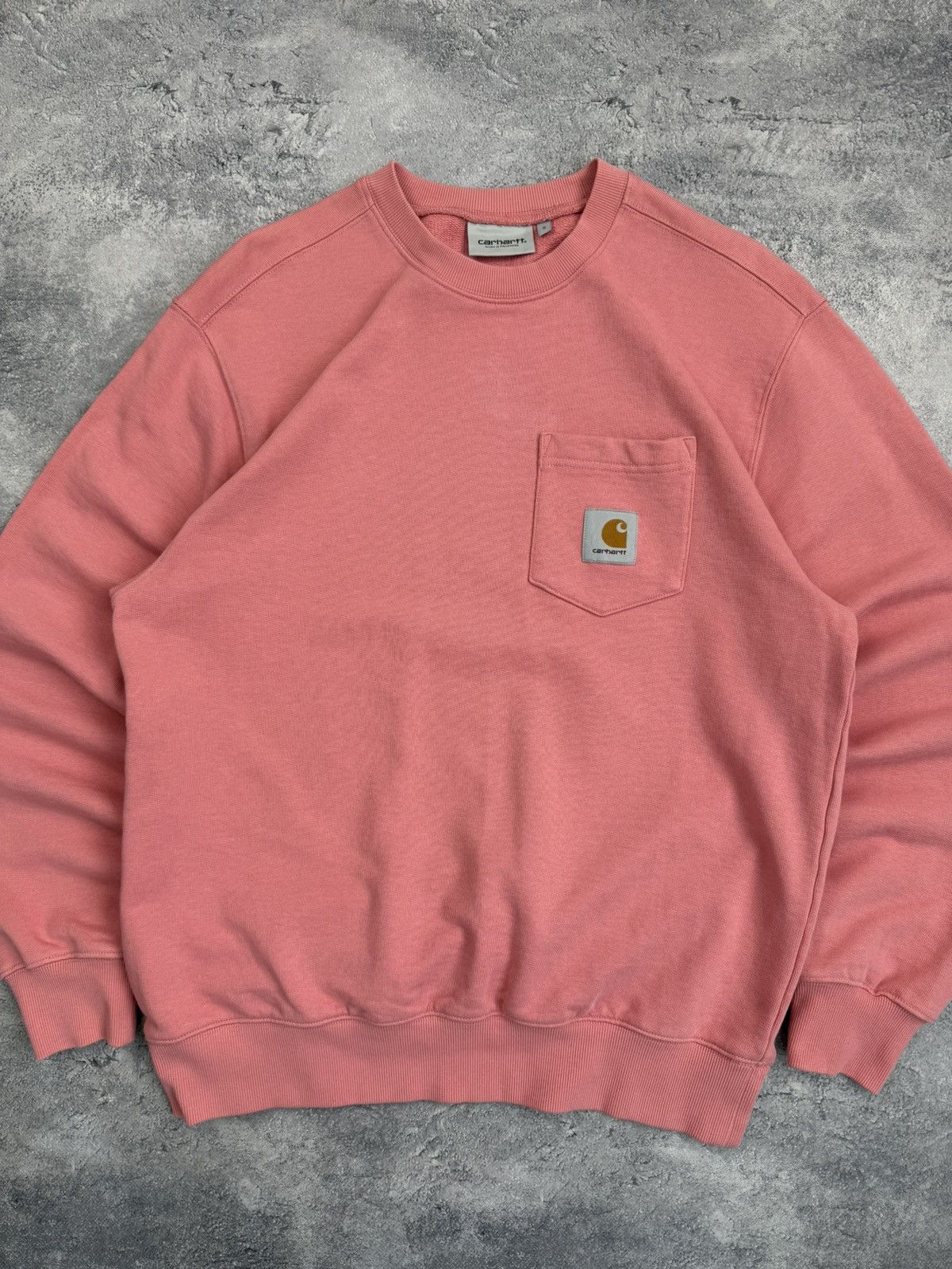 Carhartt Vintage Y2K Carhartt WIP Sweatshirt Pink Crewneck Pullover Size US S / EU 44-46 / 1 - 7 Thumbnail