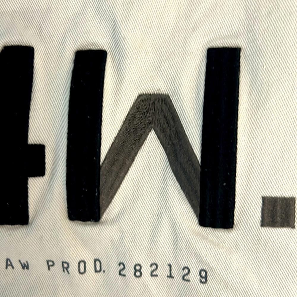 Designer G-Star - Logo Tote - 17’x20’-Canvas-off white w/ Embroidered Size ONE SIZE - 5 Thumbnail