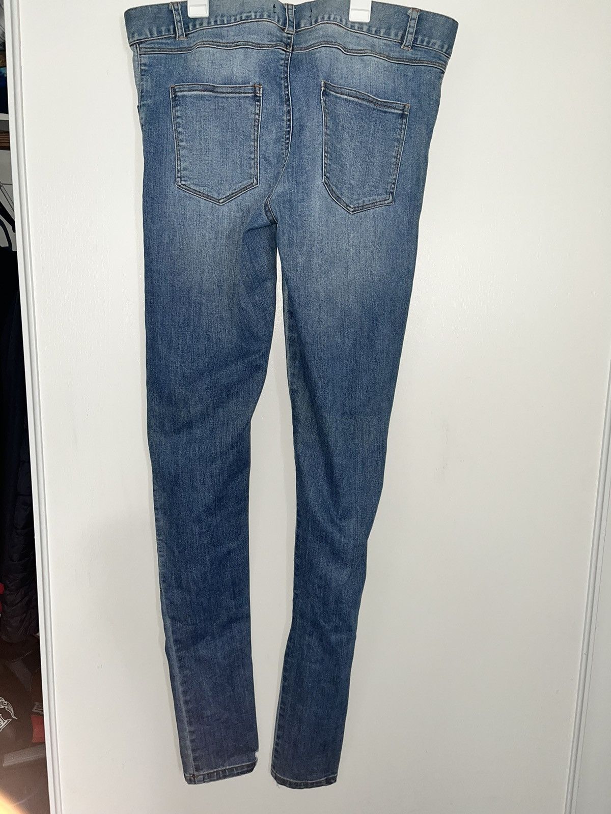 Levi's × Vintage Flannel Patched Distressed Denim Jeans Size US 36 / EU 52 - 4 Thumbnail