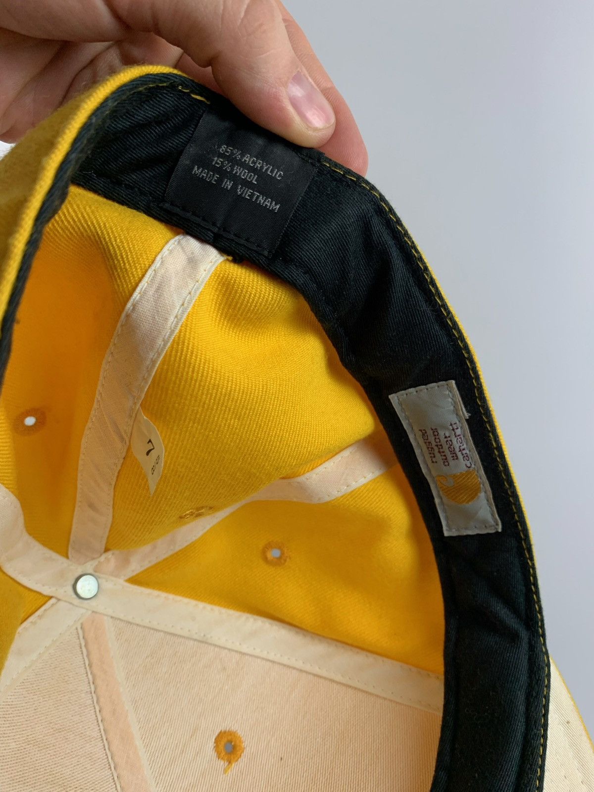 Carhartt Carhartt vintage yellow cap logo Size ONE SIZE - 5 Thumbnail