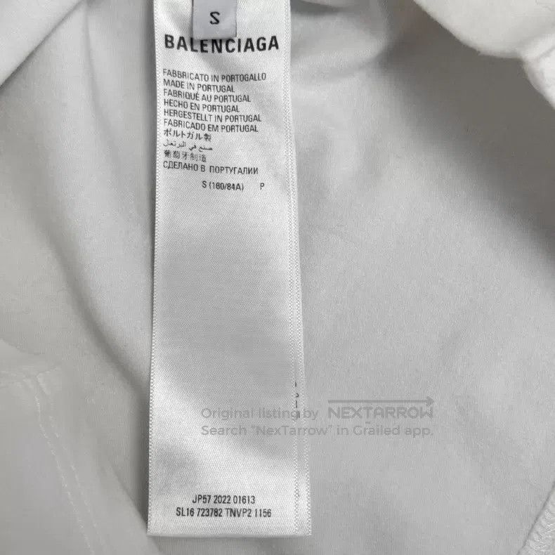 Balenciaga Balenciaga Adidas Co-Branded Short Sleeve Size US S / EU 44-46 / 1 - 5 Thumbnail