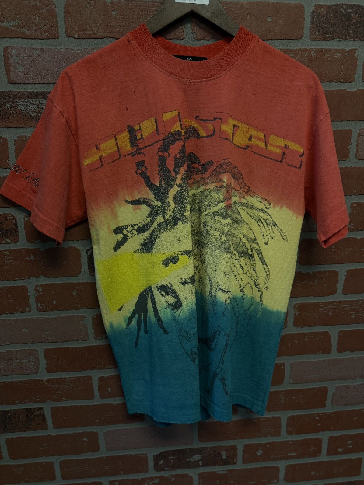 HELLSTAR Hellstar Rasta Tee Shirt Short Sleeve Colorful Size XS Size US XS / EU 42 / 0 - 1 Thumbnail