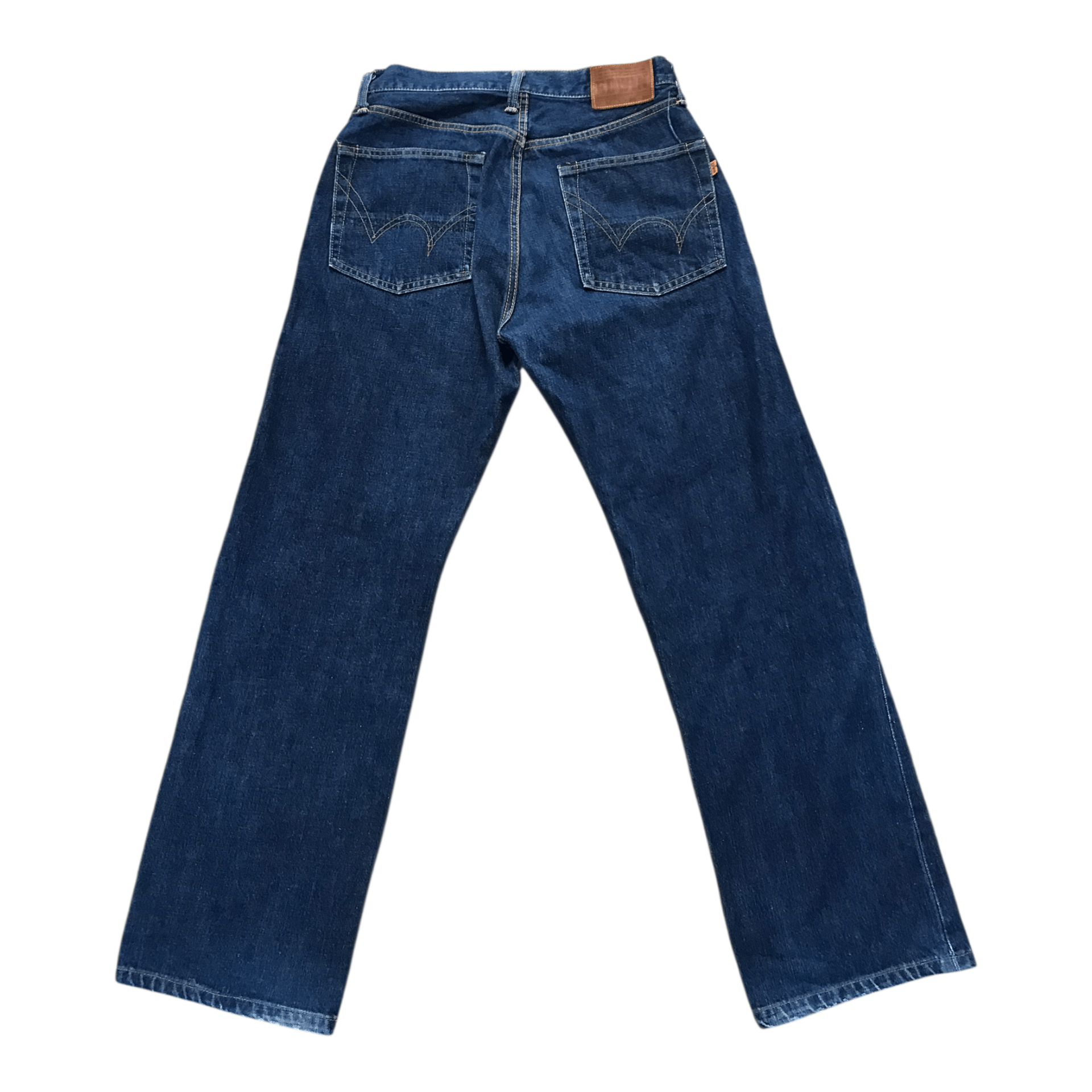 Edwin × Japanese Brand × Vintage 505X EDWIN Tag Orange Selvedge Blue Pant Size US 30 / EU 46 - 5 Thumbnail