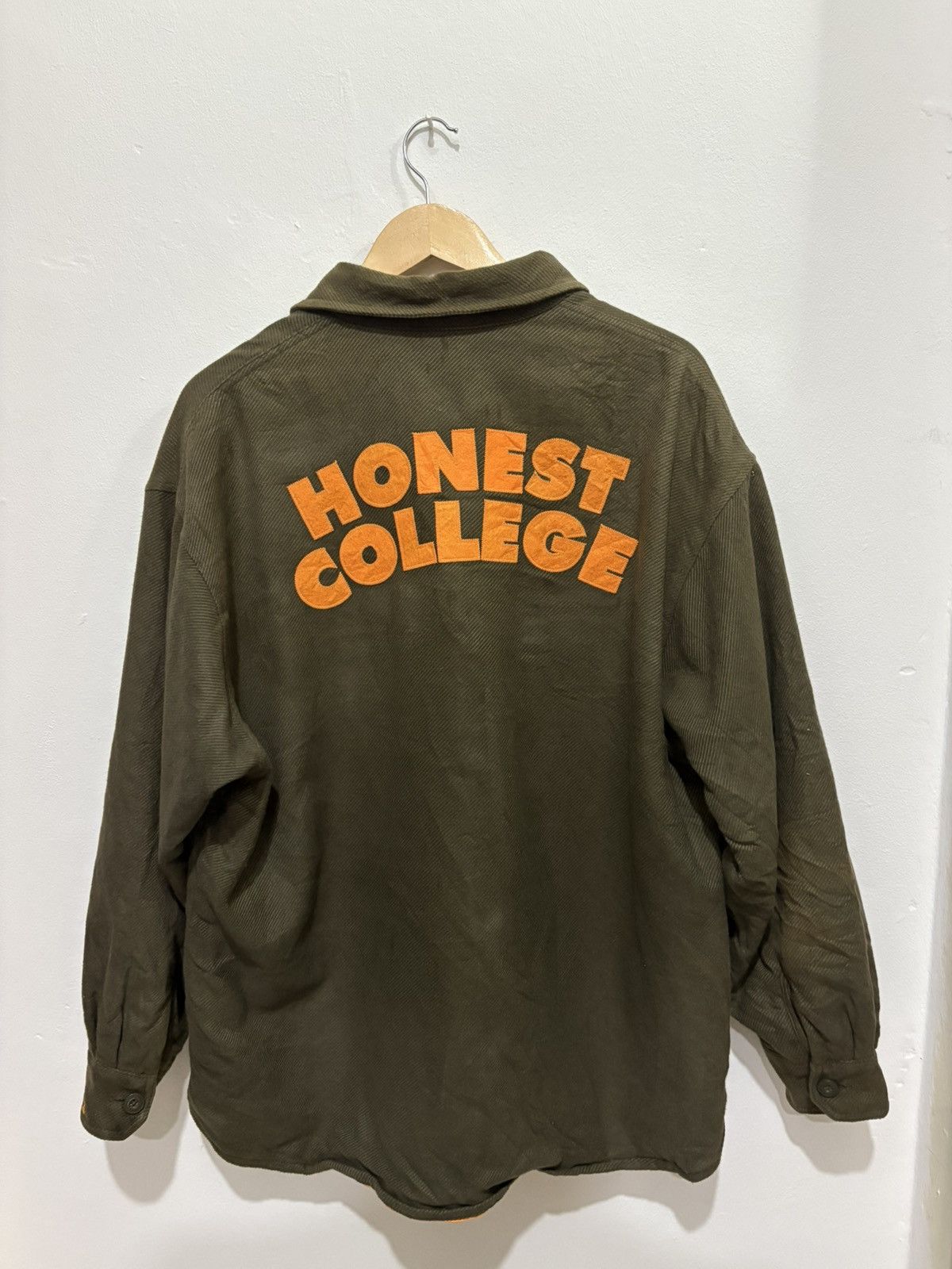 GU × Japanese Brand × Studio Seven Studio Seven 'Honest College' Oversize Shirt Size US XL / EU 56 / 4 - 4 Thumbnail