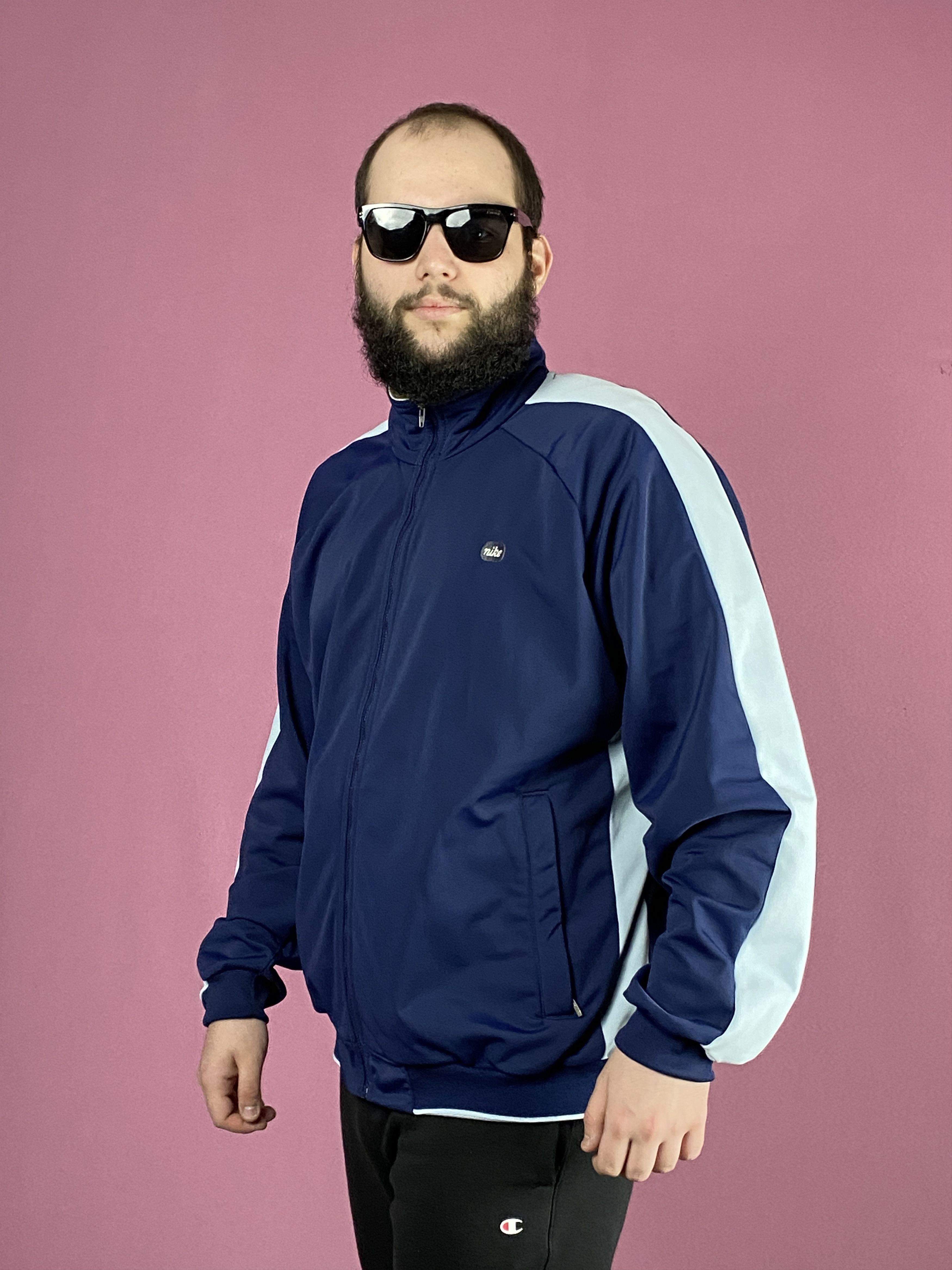 Nike × Vintage Nike Oregon-USA Vintage Men's Track Jacket - Size L Size US L / EU 52-54 / 3 - 2 Thumbnail
