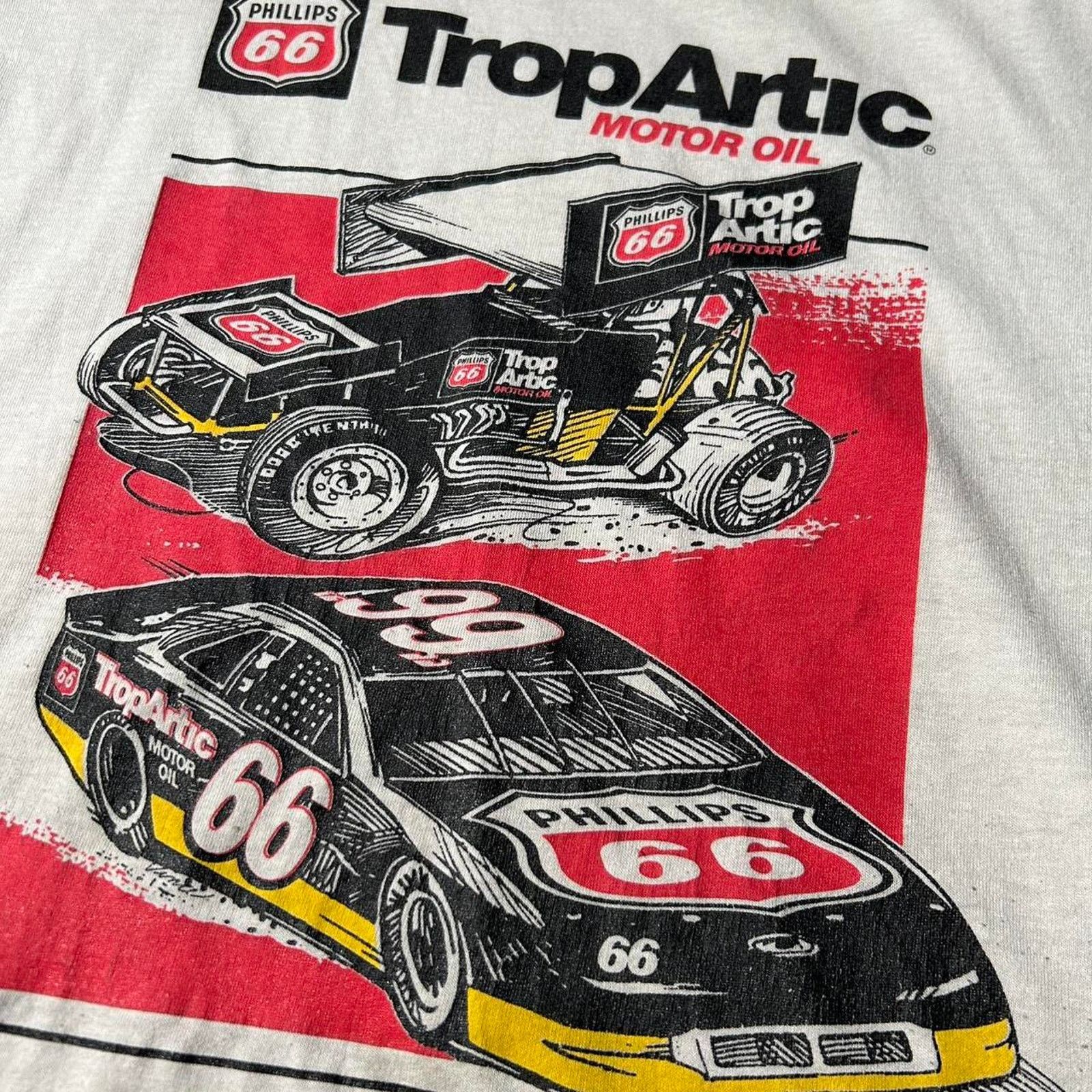 Jerzees 90s car track tee shirt Size US L / EU 52-54 / 3 - 4 Thumbnail