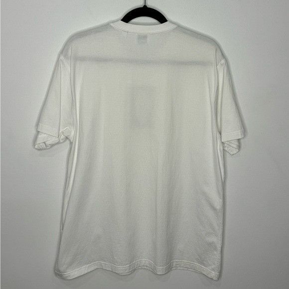 Burberry Burberry Montage Swan Print Cotton T-Shirt White Men’s Small Size US S / EU 44-46 / 1 - 4 Thumbnail