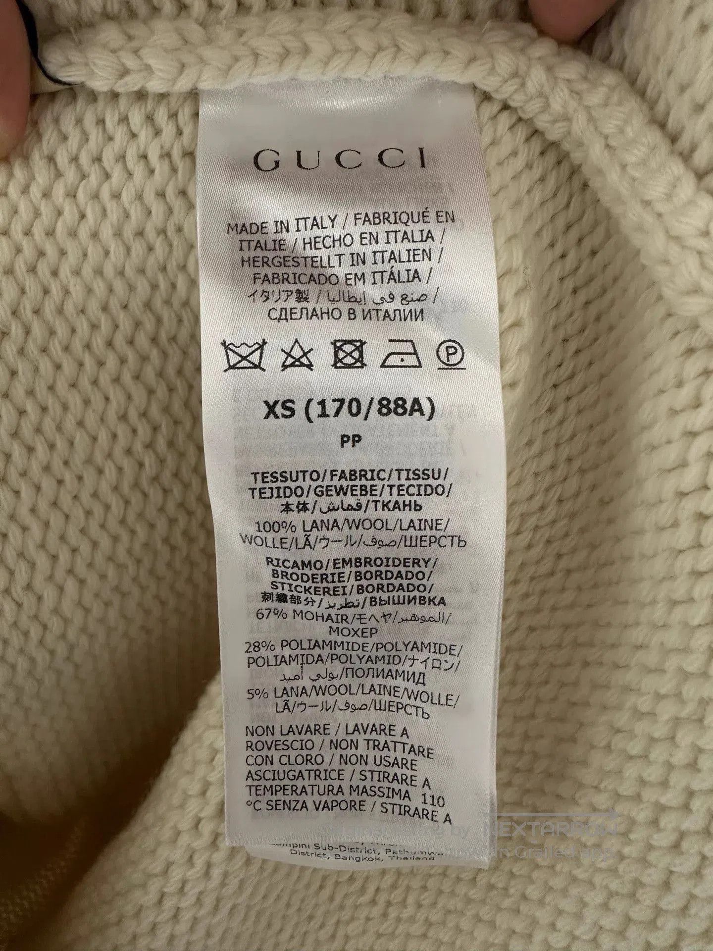 Gucci Multi Rabbit Embroidered V. Size US XS / EU 42 / 0 - 5 Thumbnail