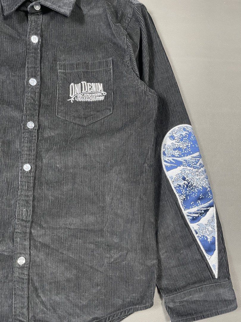 Oni Oni Denim corduroy long-sleeve shirt Size US XL / EU 56 / 4 - 7 Thumbnail
