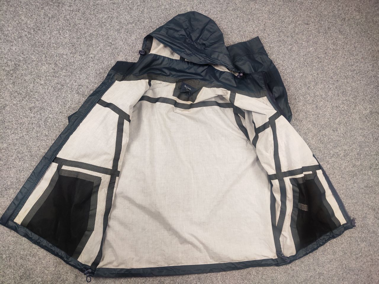 Paul Smith Paul Smith Vintage Navy blue windbreaker membrane pockets Size US XL / EU 56 / 4 - 14 Thumbnail