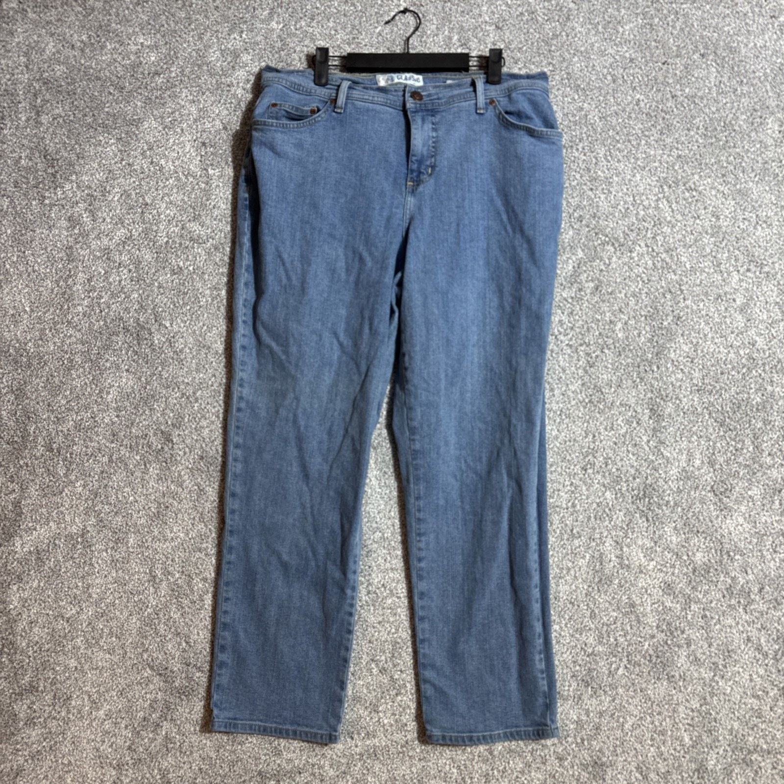 Faded Glory Lot of 2 Faded Glory Mom Jeans Womens 16W Plus Petite Size 38" / US 16 / IT 52 - 2 Thumbnail