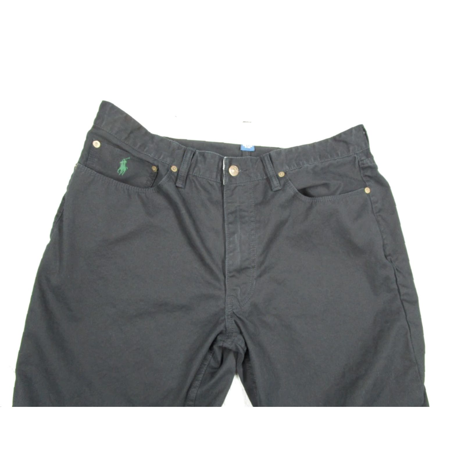 Polo Ralph Lauren Polo Ralph Lauren Pants Mens 36 Black Chino Authentic Dungarees Pony 34x34 Size US M / EU 48-50 / 2 - 2 Thumbnail