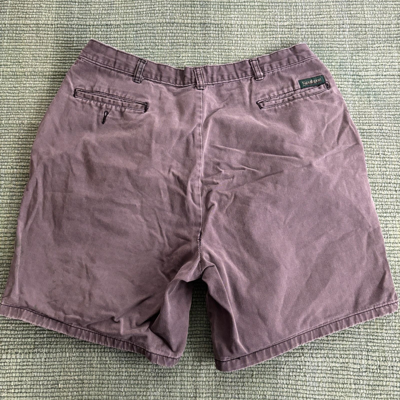 Vintage Vintage 90s Gray Cotton Michelob Summer Shorts 34" Size US 34 / EU 50 - 6 Thumbnail