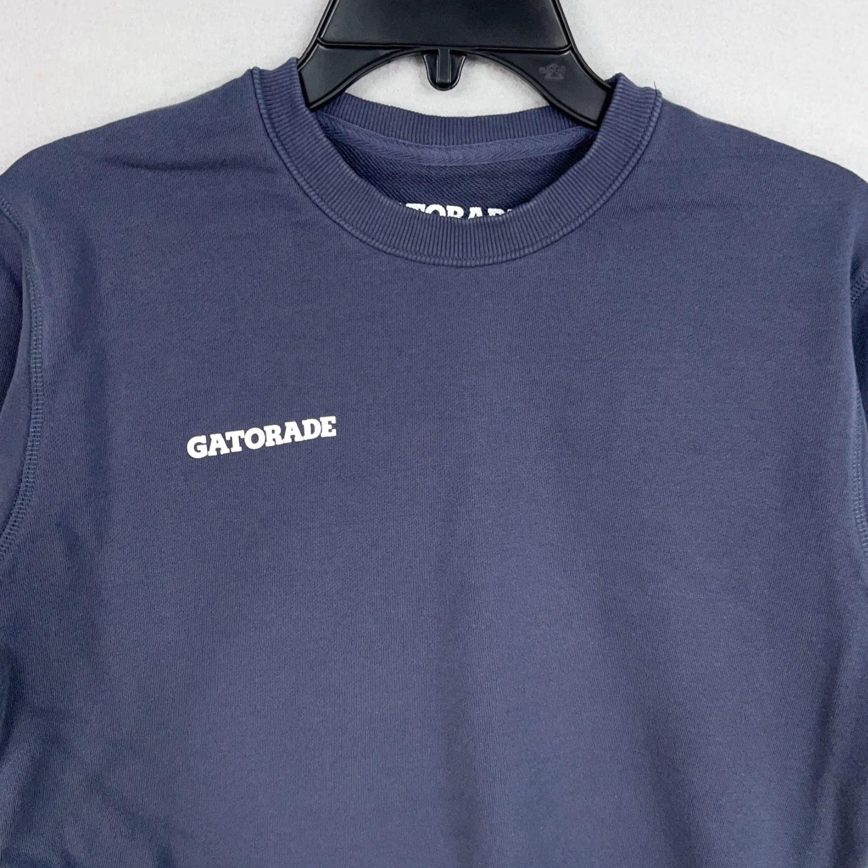 Vintage Gatorade Sweatshirt Womens Small Navy Blue Cropped Crewneck ACC Charlotte 2023 Size S / US 4 / IT 40 - 3 Thumbnail