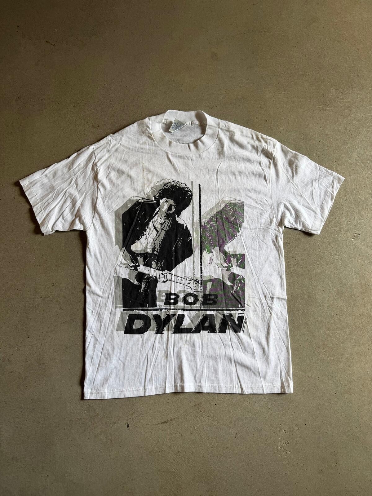 Brockum VTG 1992 Bob Dylan Tour Tee Sz L/XL Size US L / EU 52-54 / 3 - 1 Thumbnail