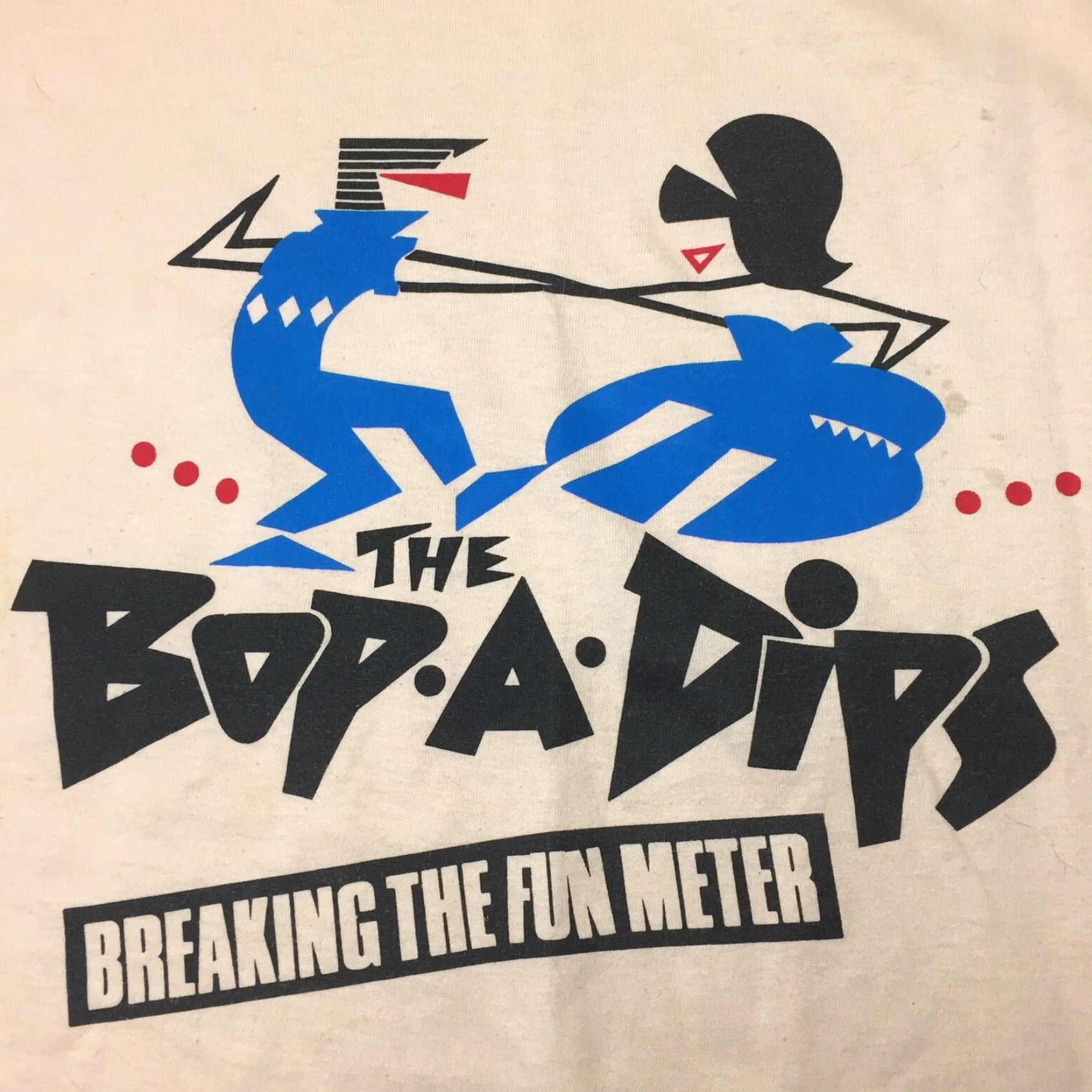 Vintage VINTAGE Screen Stars Shirt Adult XL Pink Bop-A-Dips "Breaking The Fun Meter" Mens Size US XL / EU 56 / 4 - 5 Thumbnail
