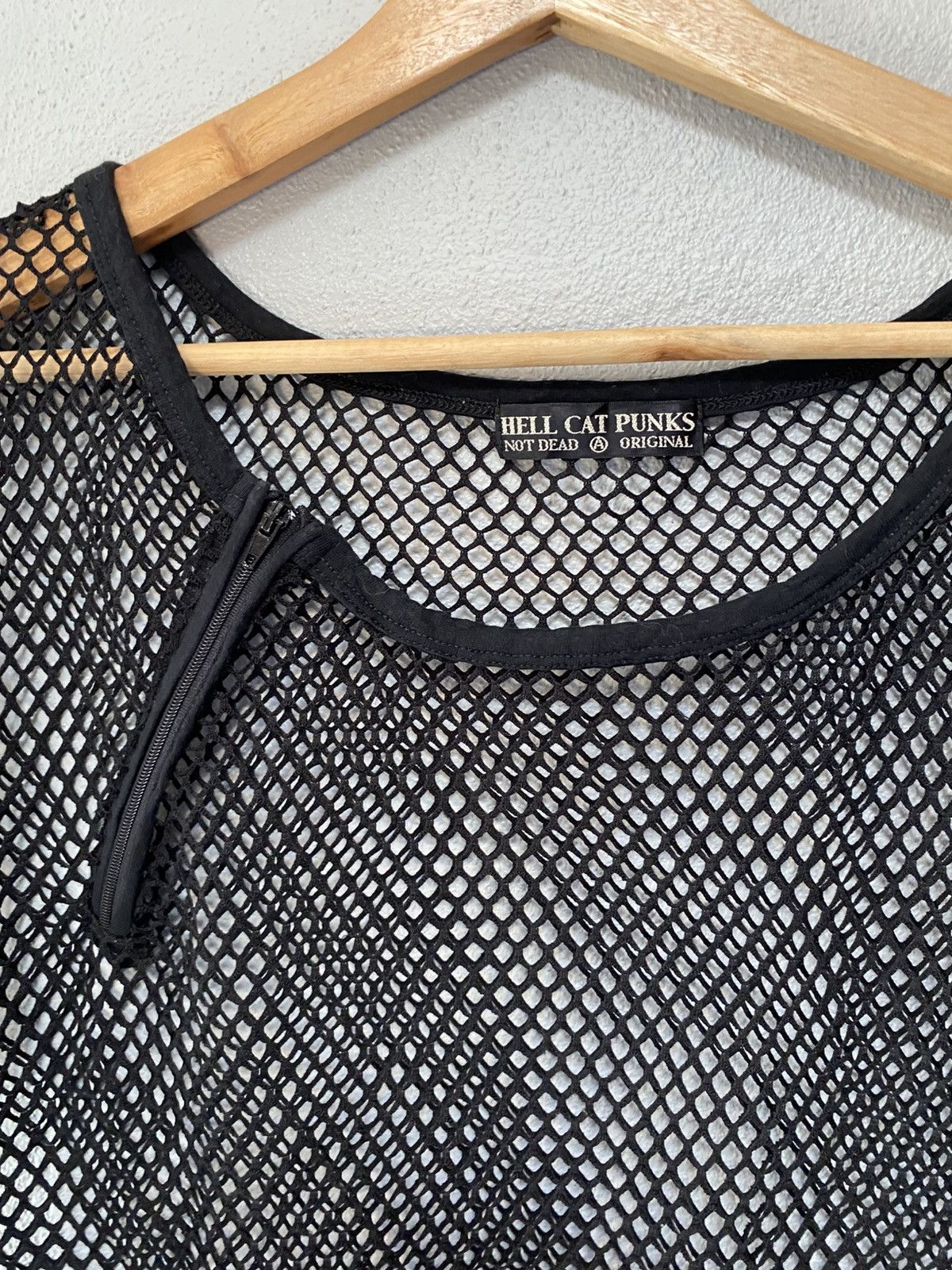 Japanese Brand Hell cat punks mesh shirt seditioneries style B4 Size US M / EU 48-50 / 2 - 3 Thumbnail