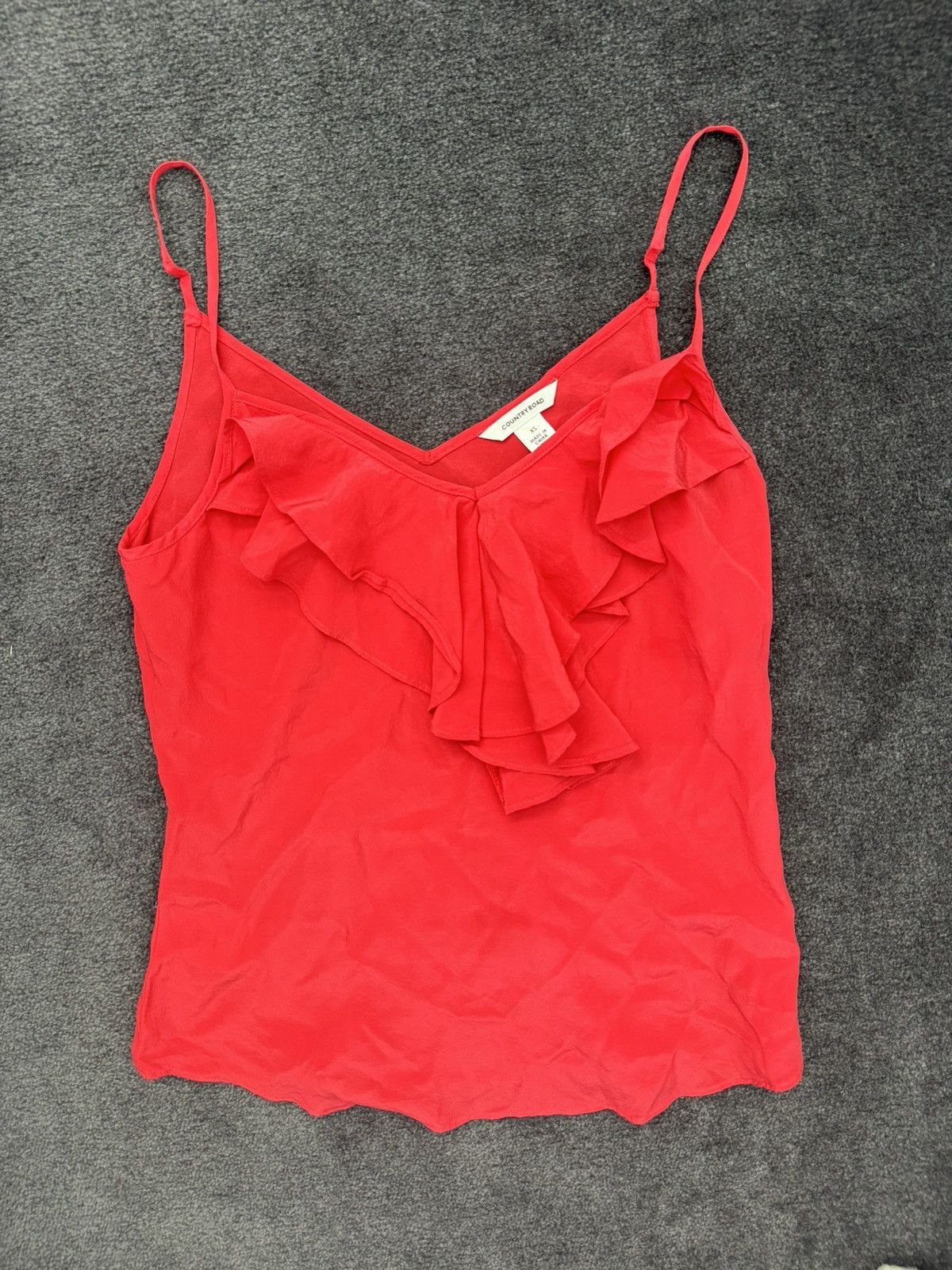 Country Road Red frill Country road Singlet top Size M / US 6-8 / IT 42-44 - 4 Thumbnail