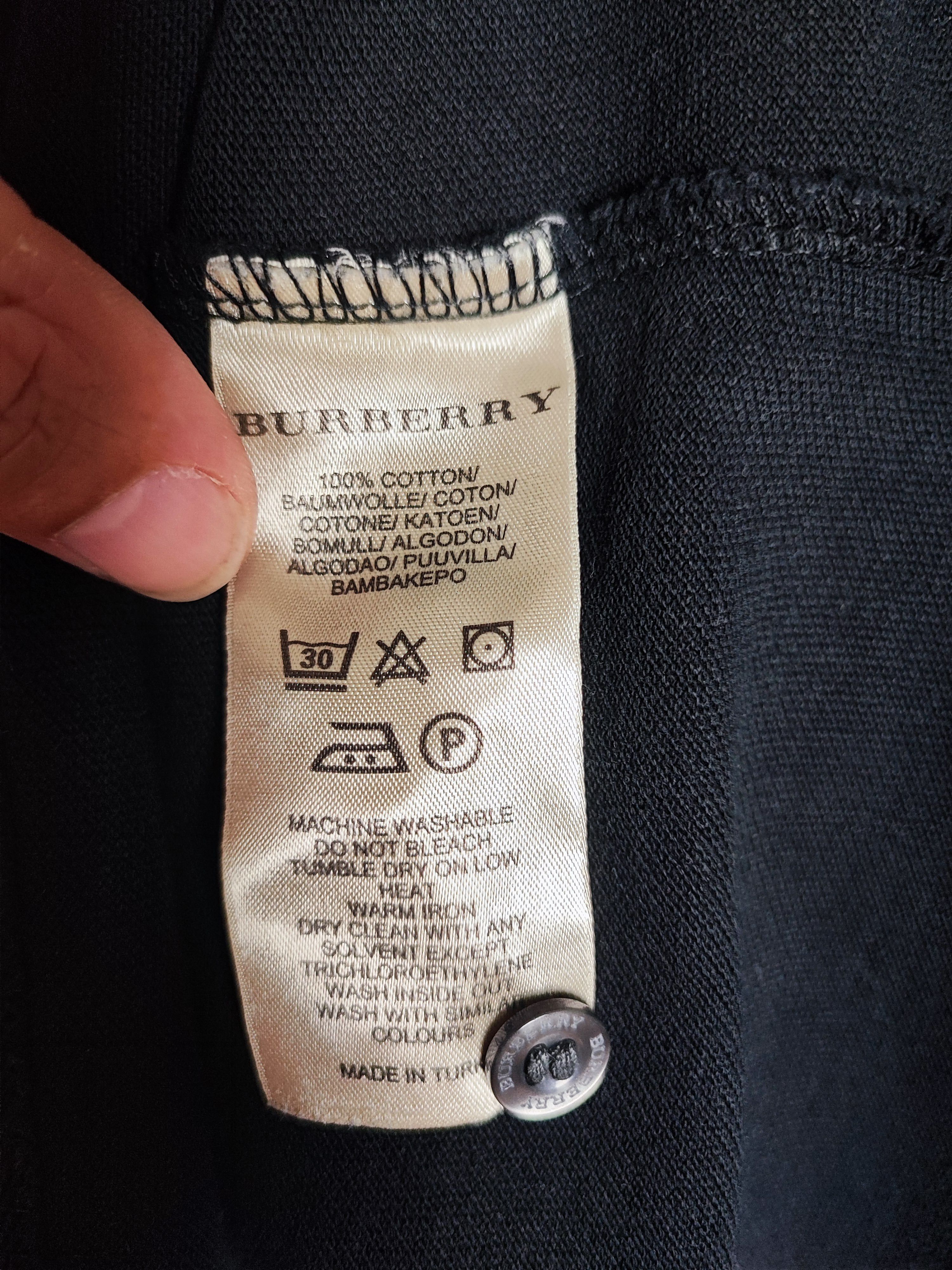 Burberry 🔥 Burberry Polo size L Black 🔥 Size US L / EU 52-54 / 3 - 7 Thumbnail