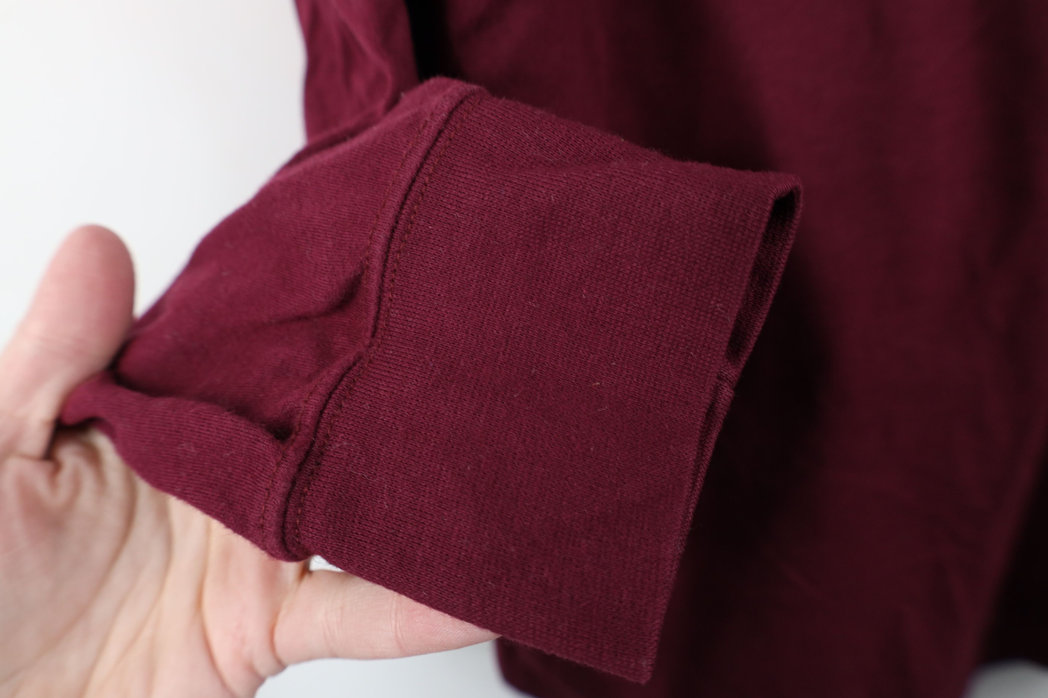 Lands' End Vintage 90s Lands End Long Sleeve Turtleneck T-Shirt Red Size US M / EU 48-50 / 2 - 5 Thumbnail