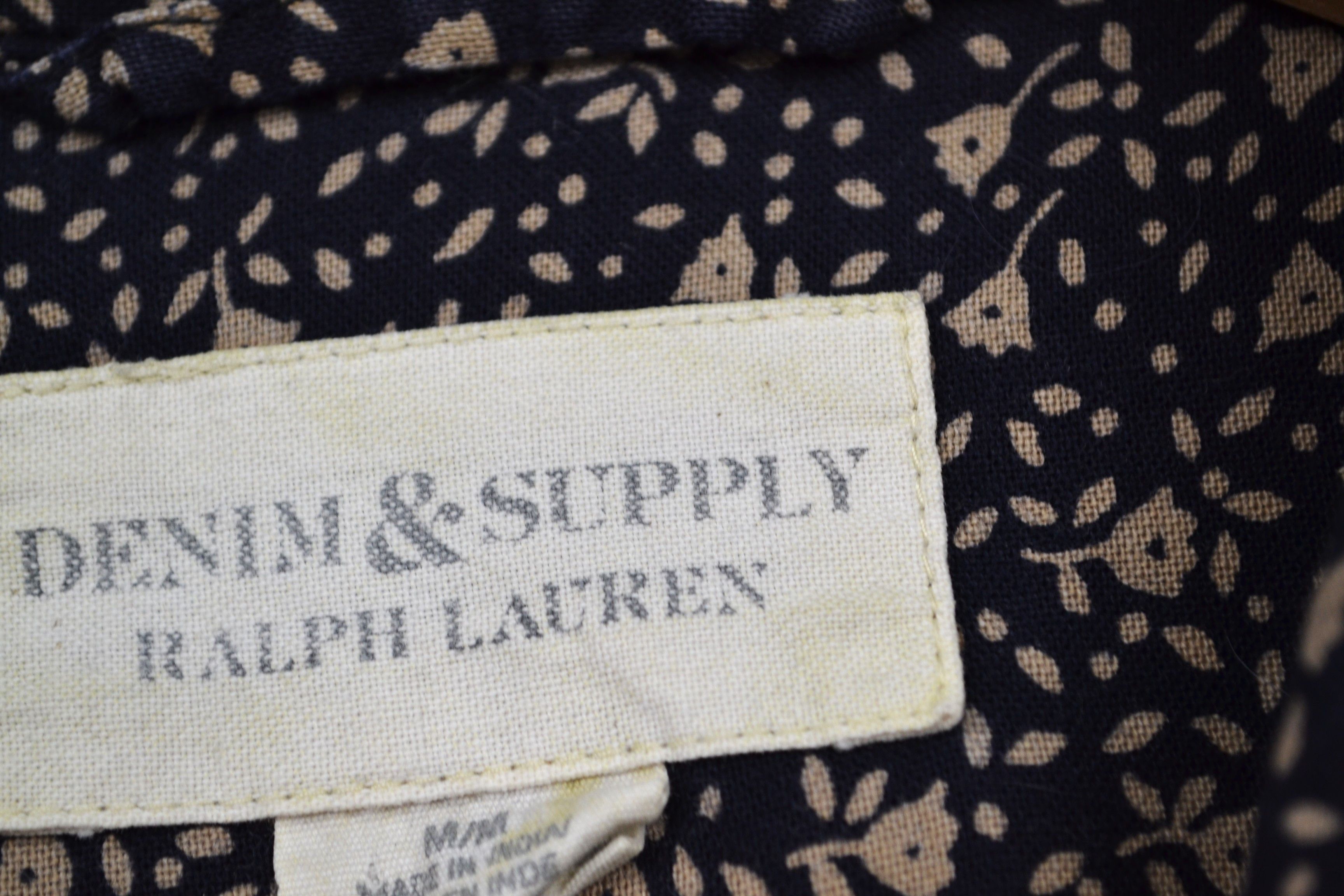 Denim & Supply Ralph Lauren Ralph Lauren Denim & Supply Floral Print Shirt M Cotton Size US M / EU 48-50 / 2 - 4 Thumbnail