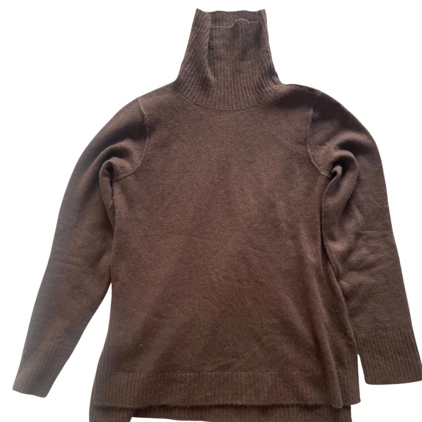 Michael Stars Michael Stars 100% Cashmere Turtleneck Sweater Size S / US 4 / IT 40 - 3 Thumbnail