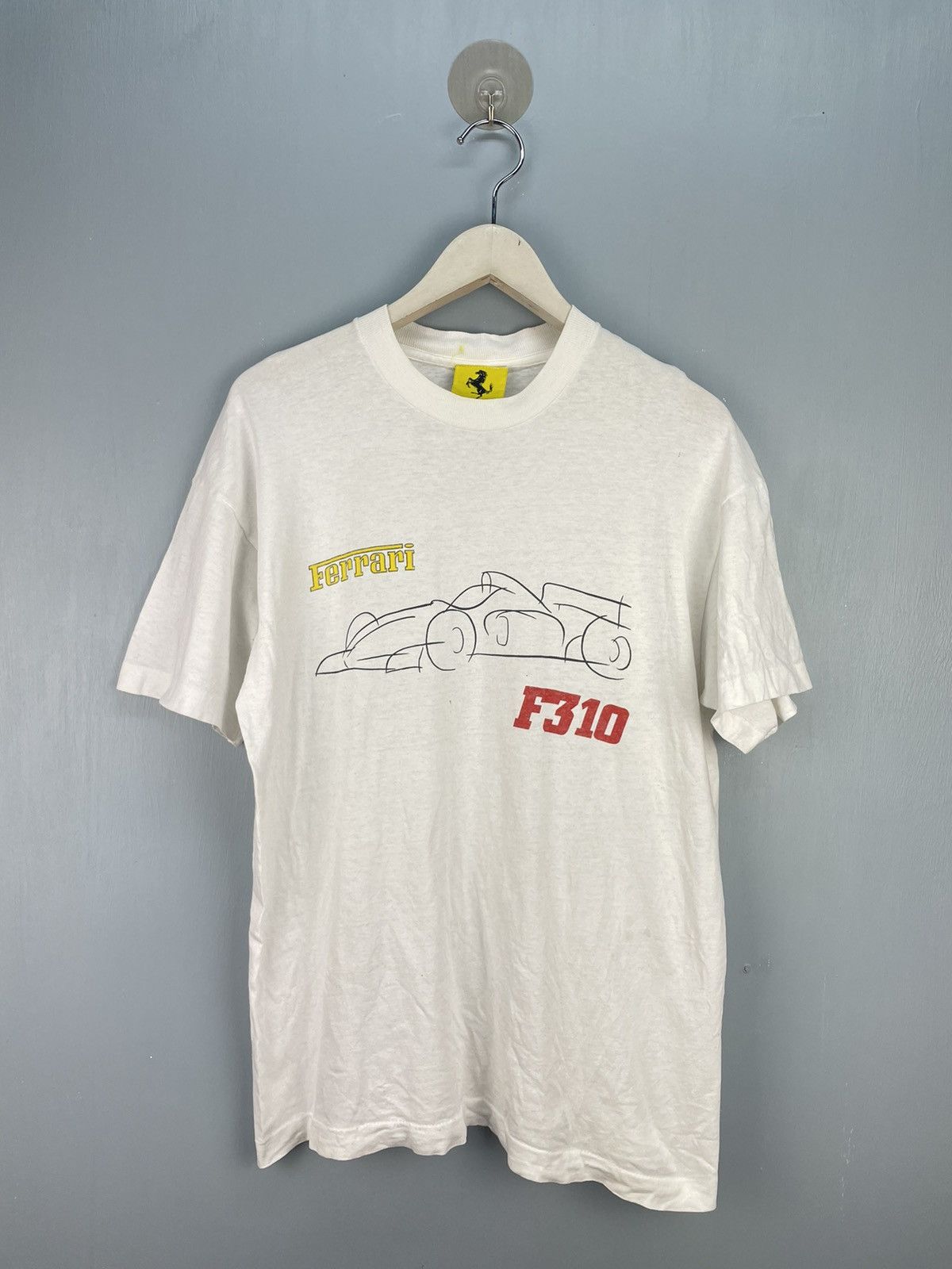 Ferrari Vintage 90s Ferrari F310 Formula 1 promo t shirt Size US M / EU 48-50 / 2 - 1 Thumbnail