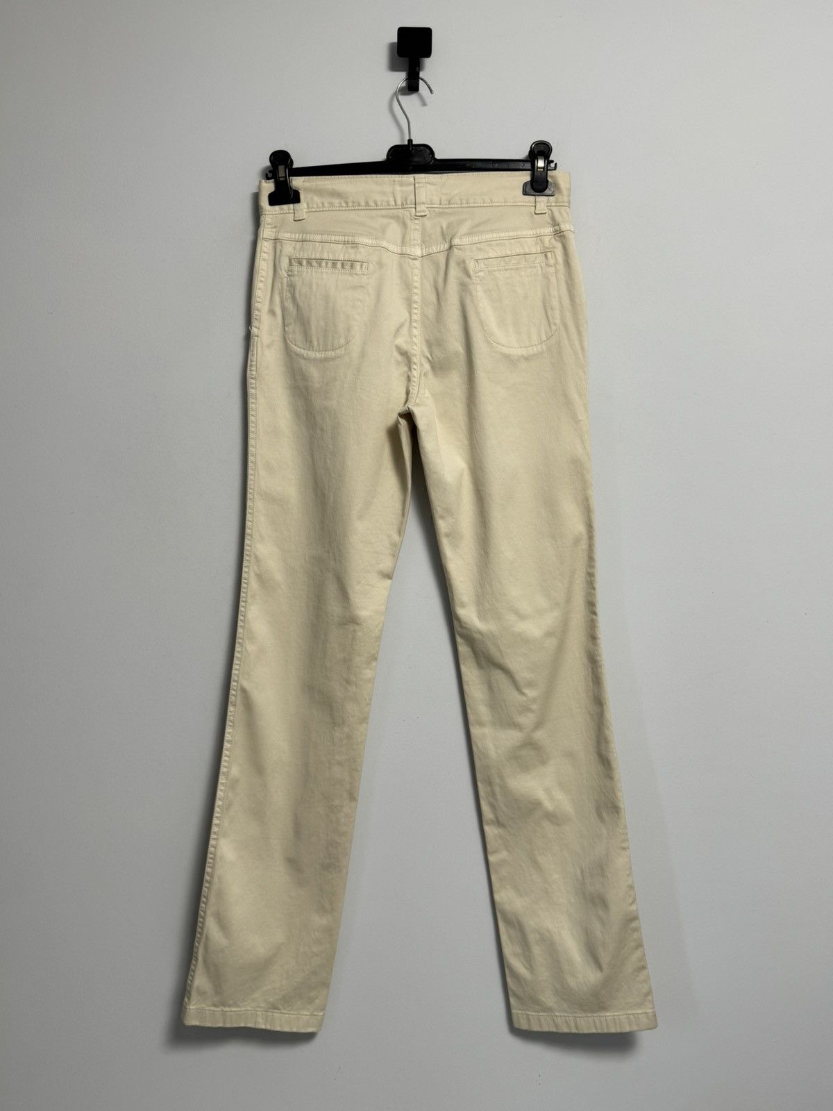 Jil Sander Jil Sander Women’s Pants Beige Luxury Cotton size 36 Size 25" / US 0 / IT 36 - 16 Thumbnail