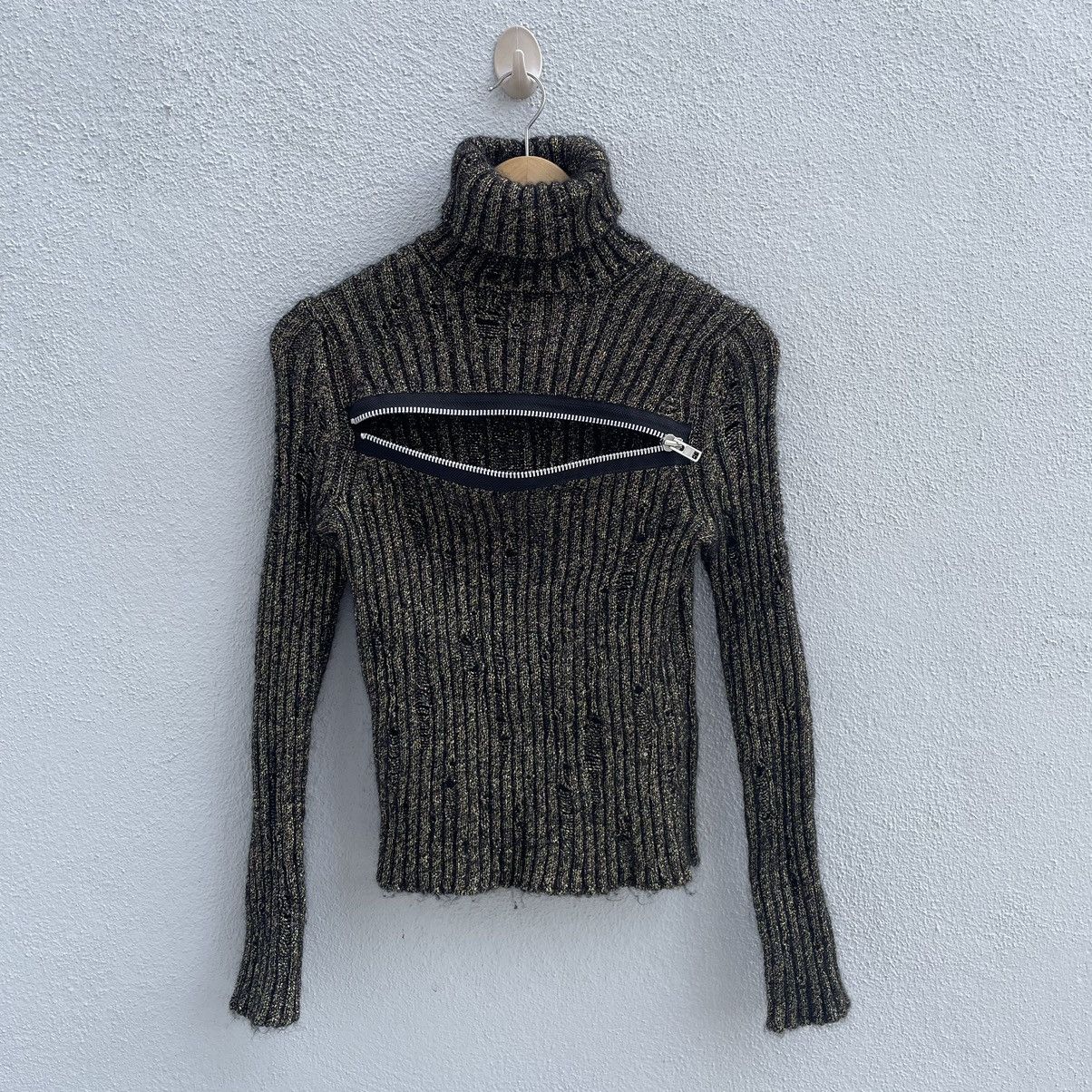 Vintage Tricot Comme des Garcons AD2004 Body Zipper Shirt