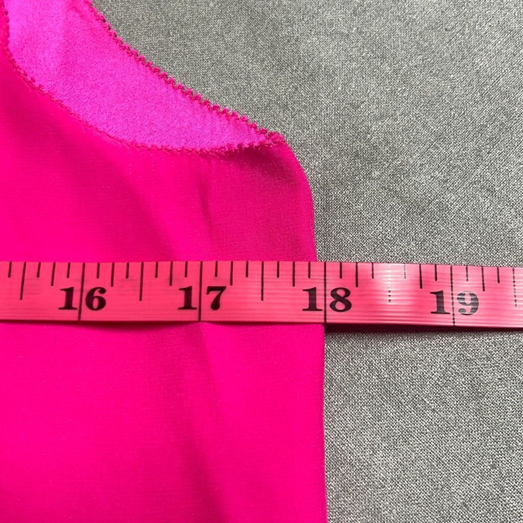 Parker Parker Womens Size Small 100% Silk Tank Top Pink Tie Straps Size S / US 4 / IT 40 - 11 Thumbnail