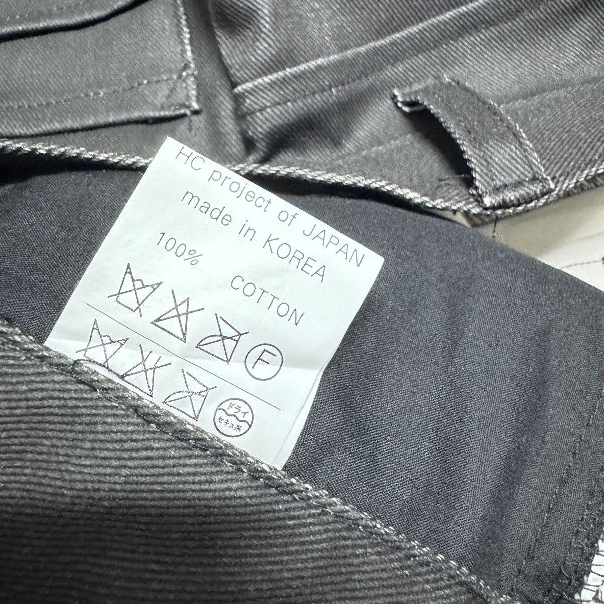Japanese Brand Hundredclub Japan Denim Black Waxed Jeans Size US 30 / EU 46 - 18 Thumbnail