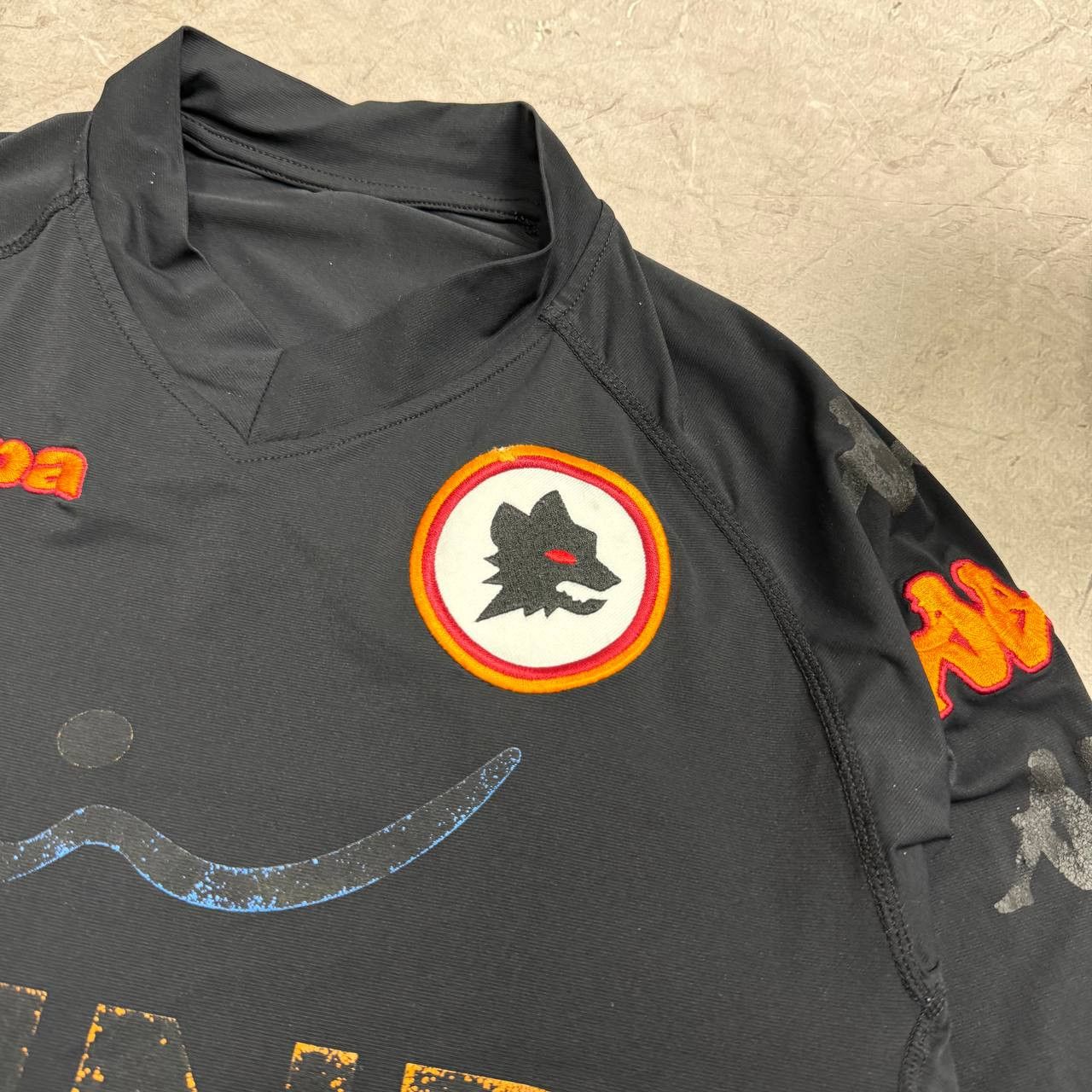 Kappa Vintage As Roma 2009/2010 Football Third Kit Mens Size S Size US S / EU 44-46 / 1 - 23 Thumbnail