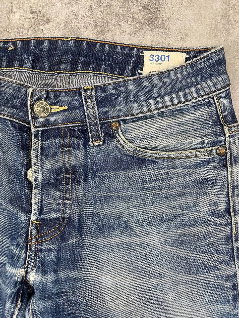 G-Star G-Star 3301 Men's Denim Jeans Pants Vintage's Blue Size W30 Size US 30 / EU 46 - 7 Thumbnail