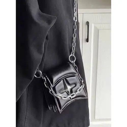 Vintage Vintage Small Chain Shoulder Bag Size ONE SIZE - 3 Thumbnail