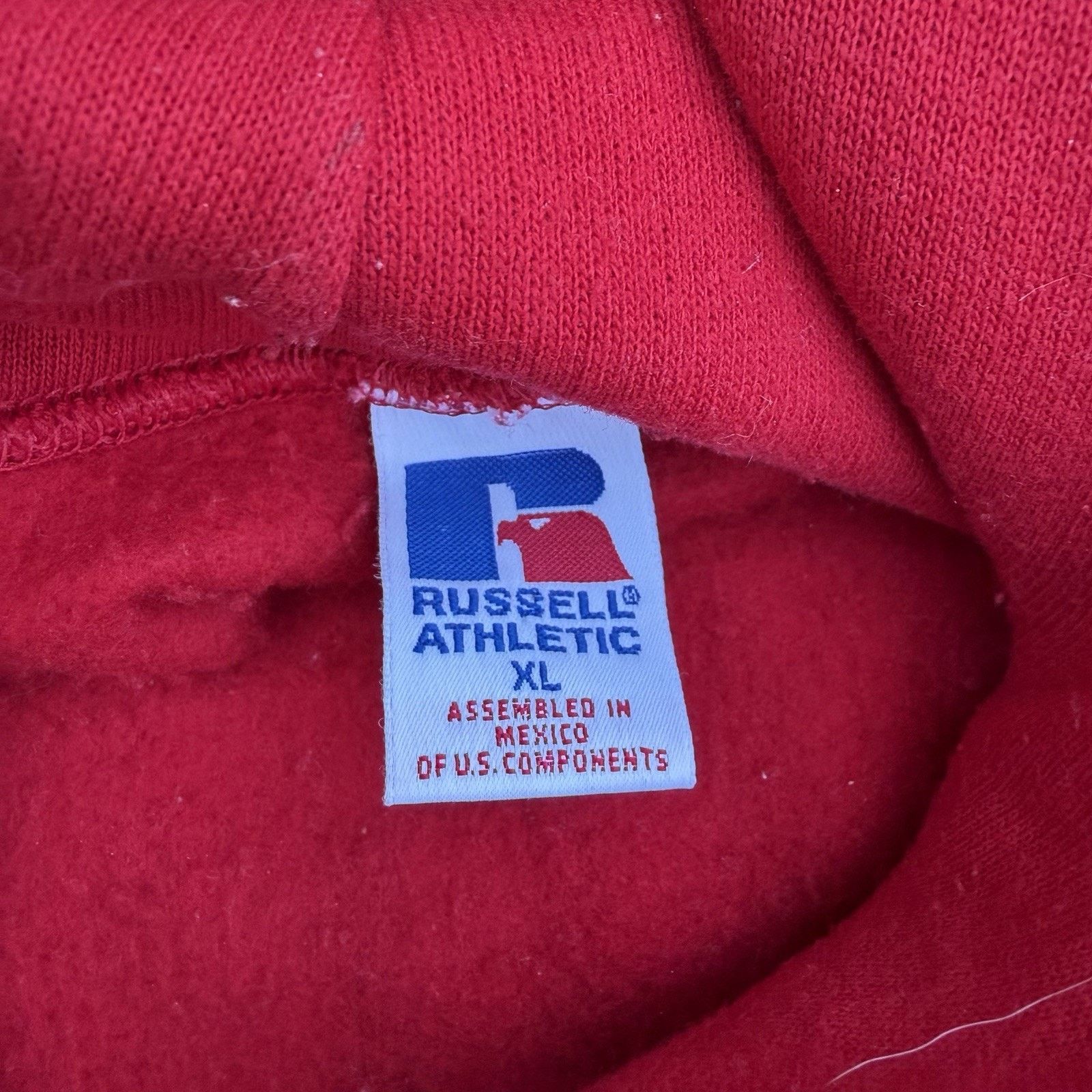 Russell Athletic × Vintage Vintage 90s Russell Athletic San Diego State SDSU Hoodie Size US XL / EU 56 / 4 - 4 Thumbnail