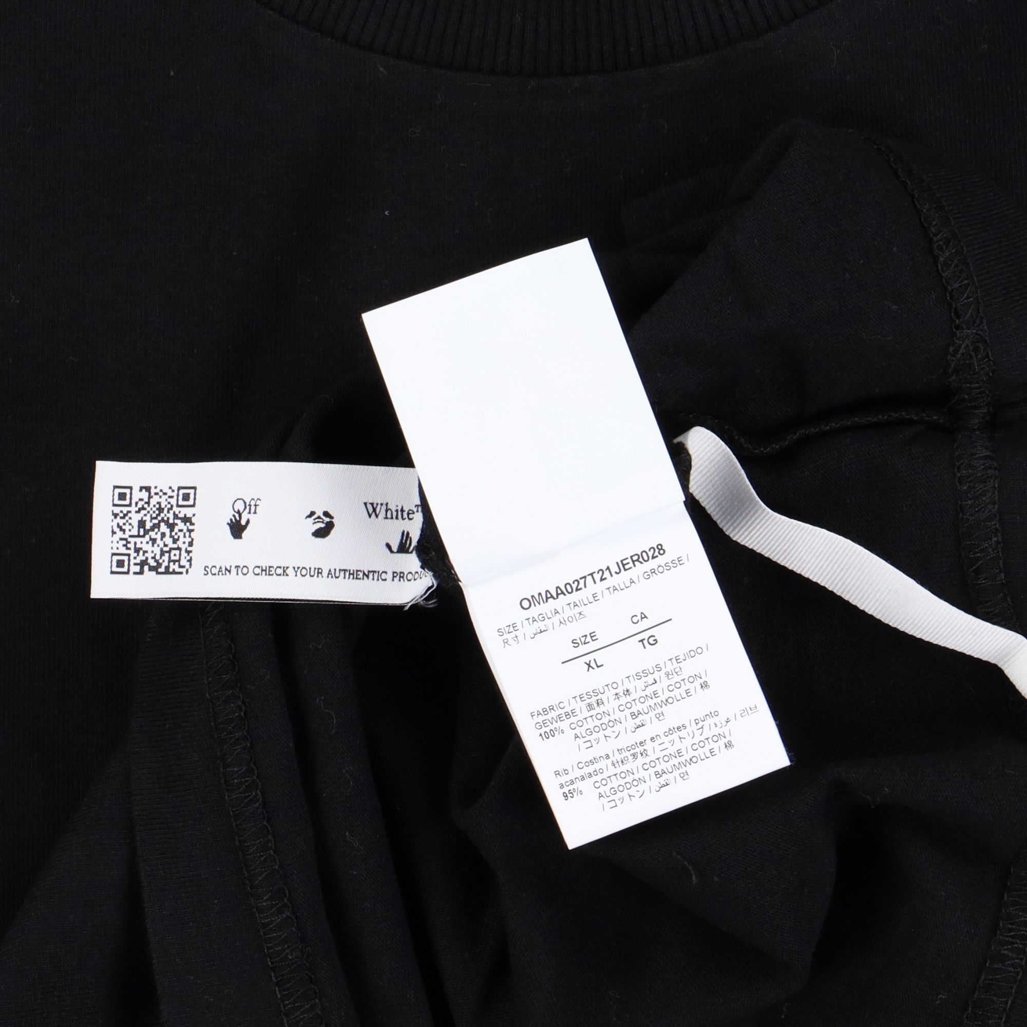 Off-White Black Bangkok Exclusive Arrows T-Shirt Size US XL / EU 56 / 4 - 4 Thumbnail