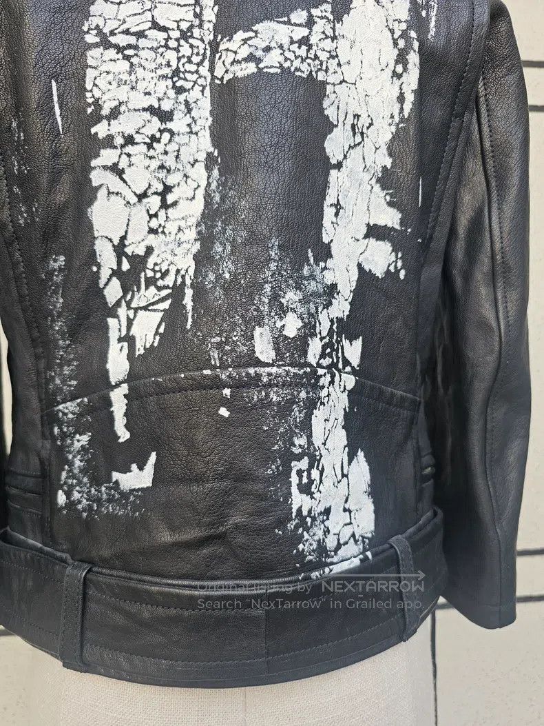 Haider Ackermann Haider Ackermann Fashion Women's Leather Jacket Size XS / US 0-2 / IT 36-38 - 6 Thumbnail