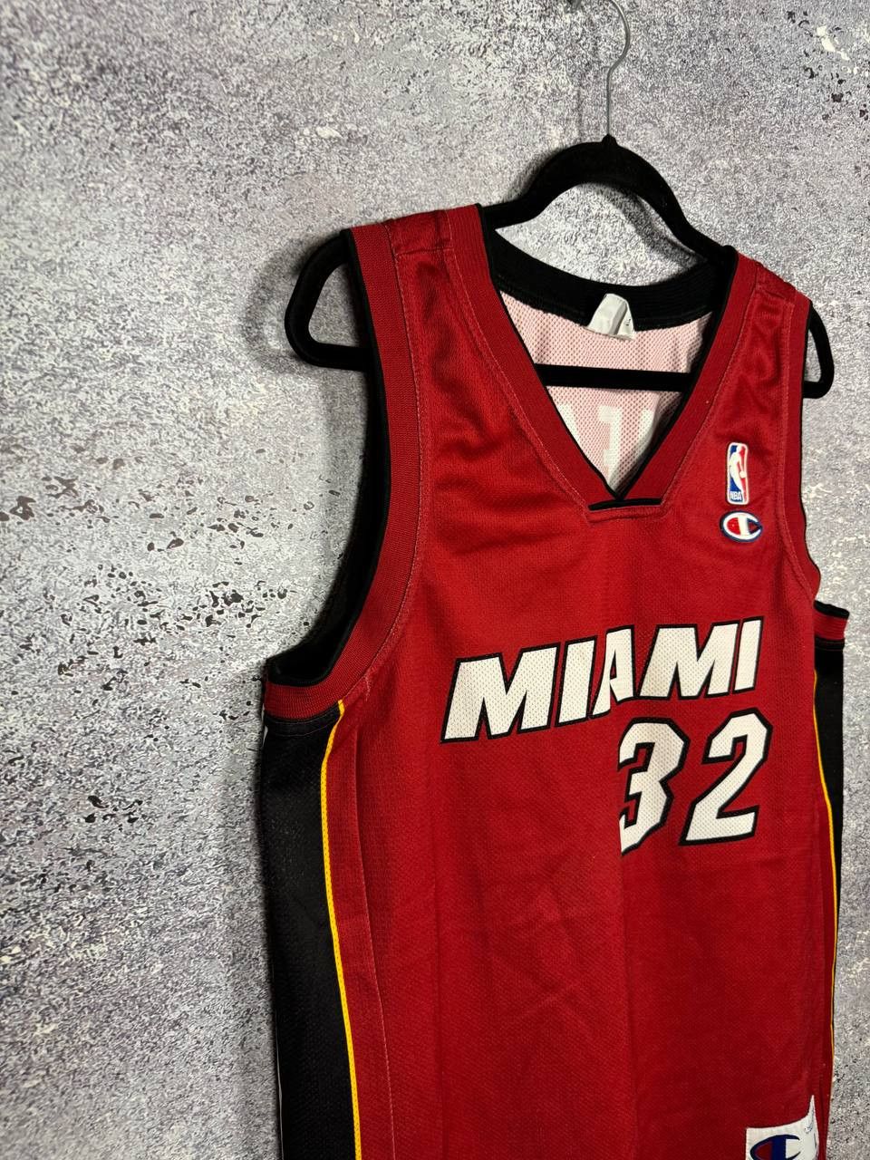 Champion × NBA O'NEAL 90's Miami Heat NBA Jersey Large Size US L / EU 52-54 / 3 - 7 Thumbnail