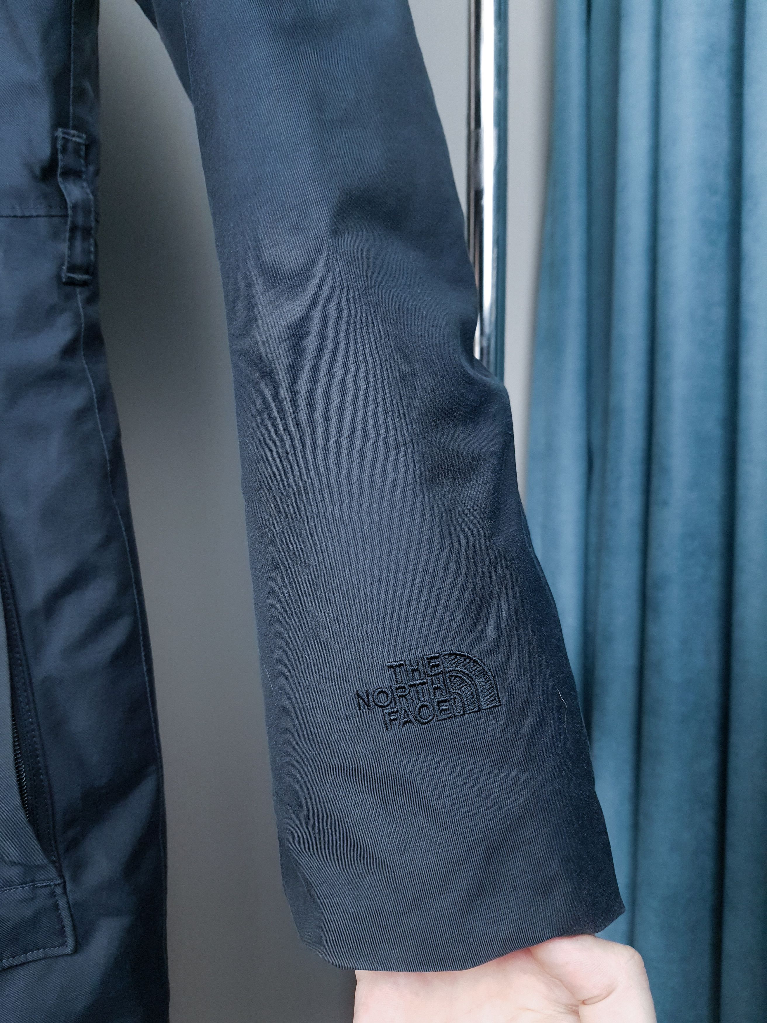Goretex × The North Face TNF HyVent Blue Puffer Full Zip Hooded Puffer Jacket Coat Size S / US 4 / IT 40 - 3 Thumbnail