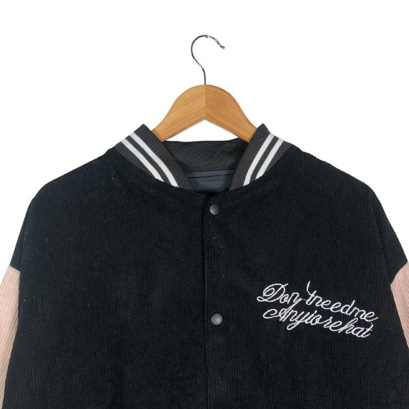 Japanese Brand × Vintage Vintage Japanese Brand Courduroy Varsity Jacket Size US L / EU 52-54 / 3 - 2 Thumbnail
